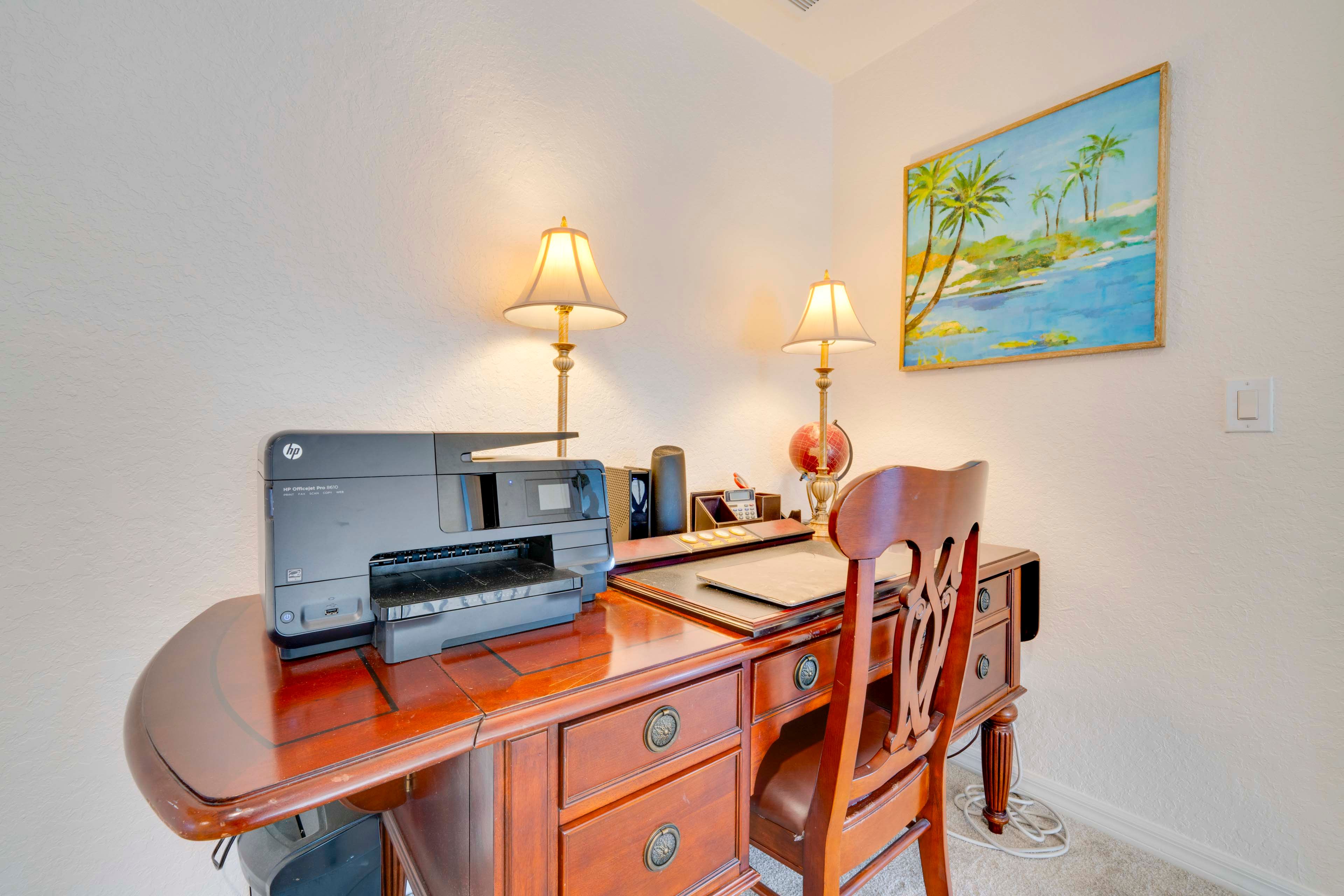 Laptop-Friendly Workspace | 2nd Floor