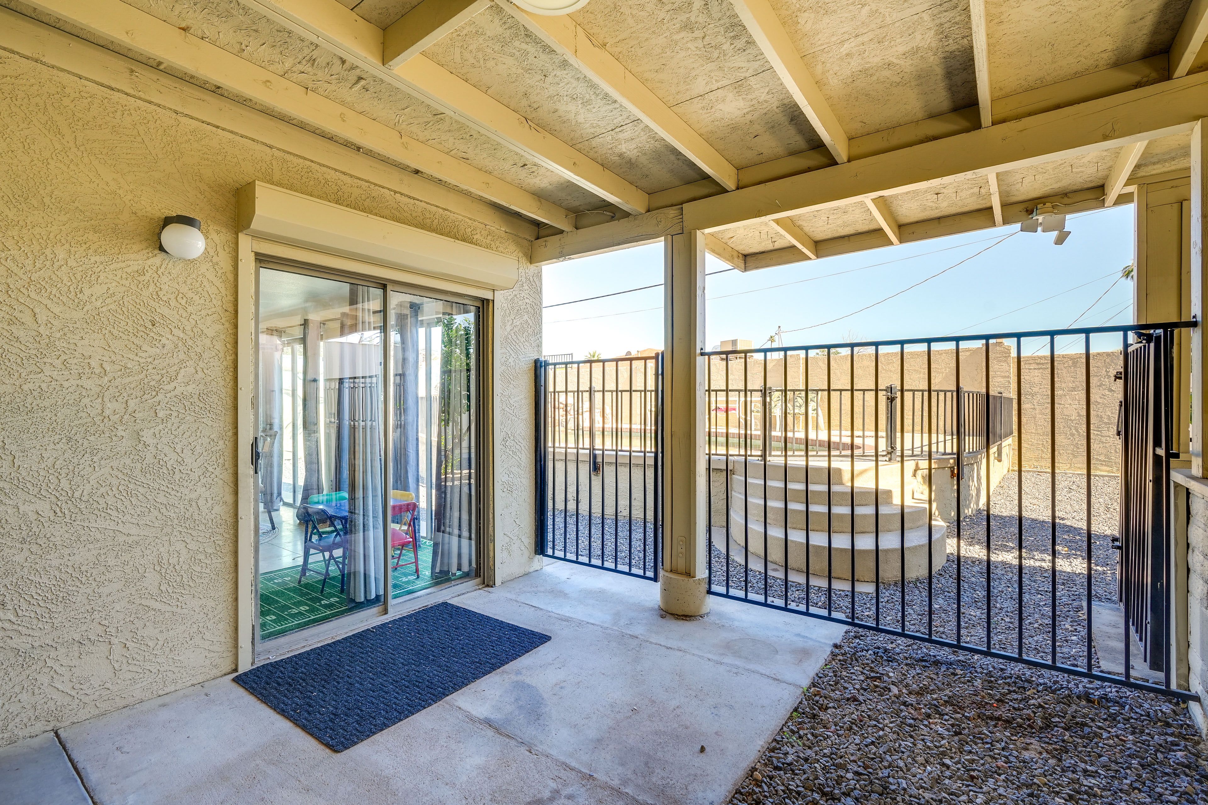 Gate to Access Yard & Pool Area