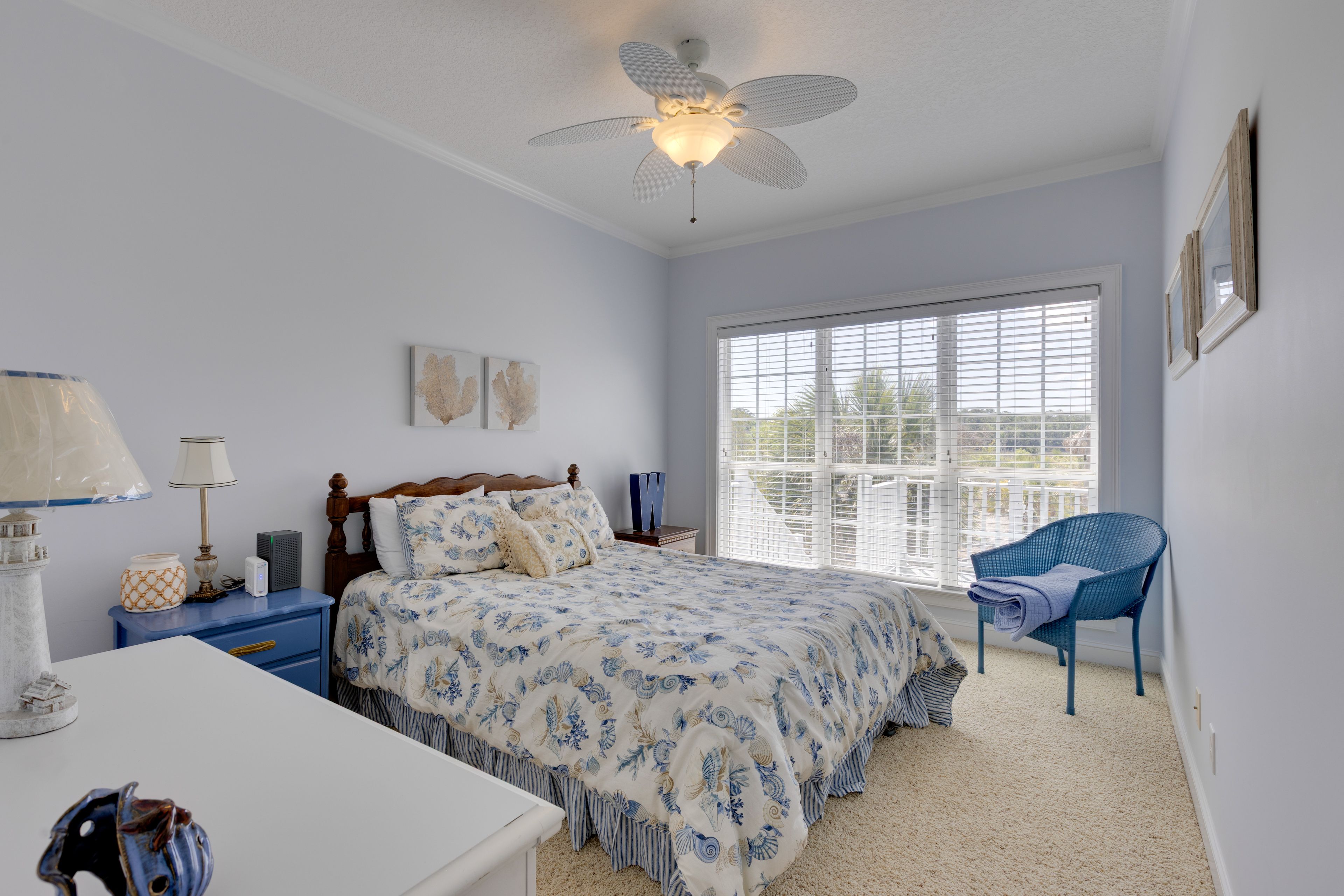 Bedroom 3 | 1st Floor | Queen Bed | Linens Provided