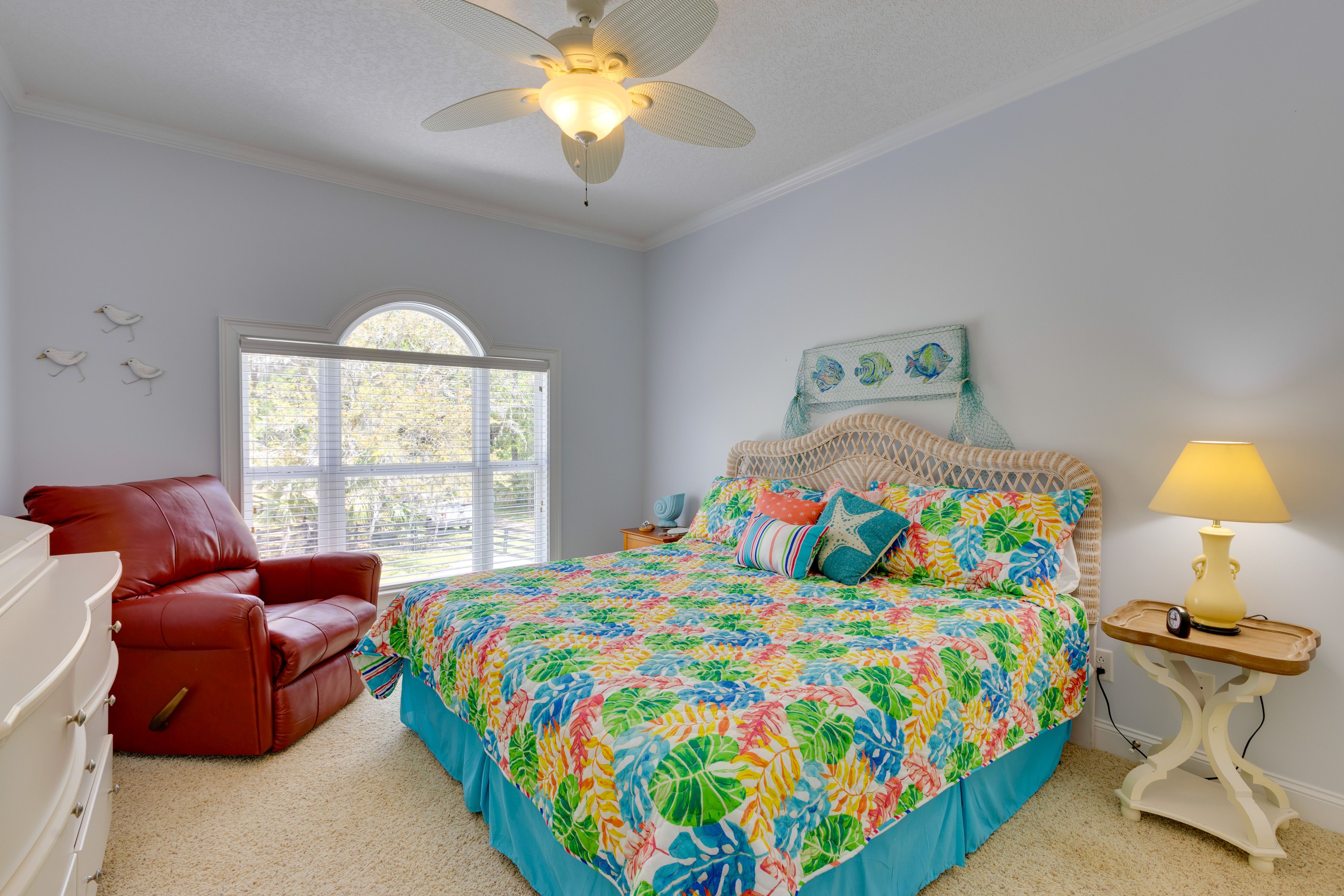 Bedroom 1 | 1st Floor | King Bed | Linens Provided