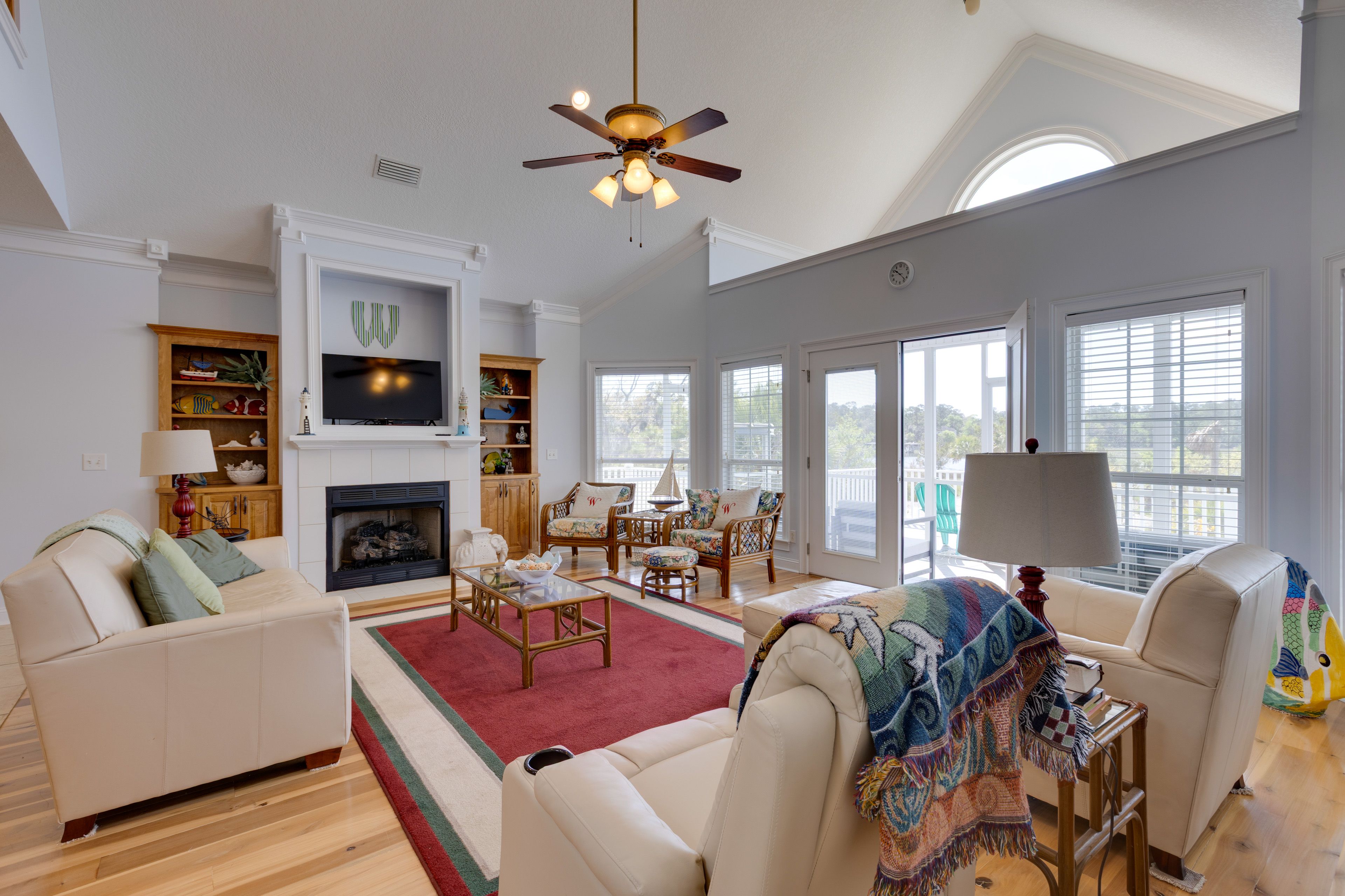 Living Room | 1st Floor | Central A/C & Heating