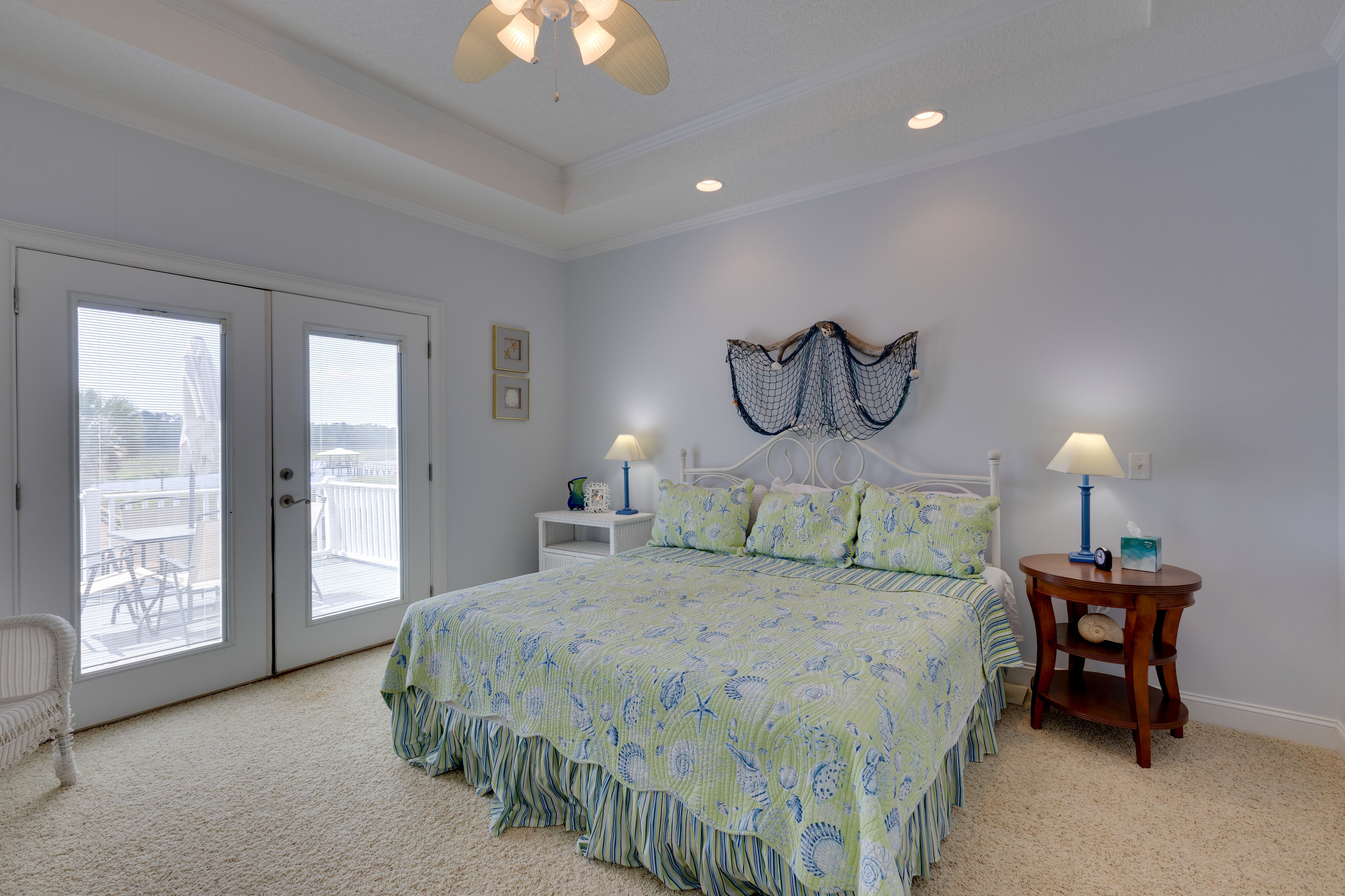Bedroom 2 | 1st Floor | King Bed | Linens Provided