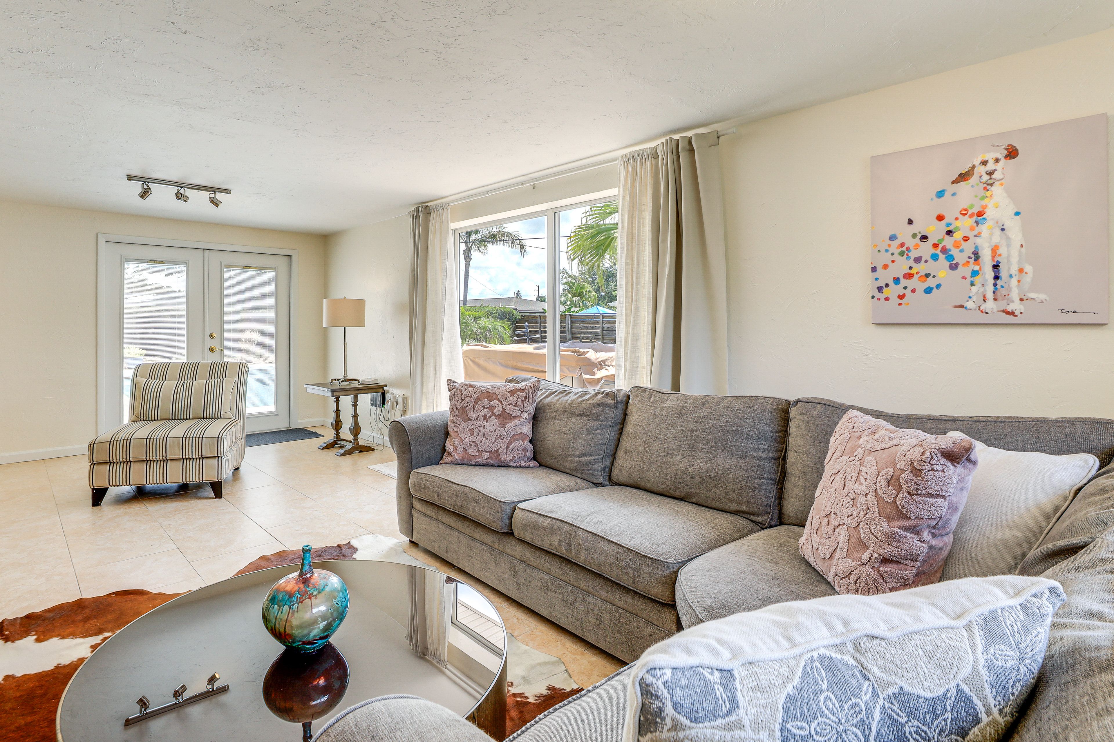 Living Room | Smart TV | Single-Story Home