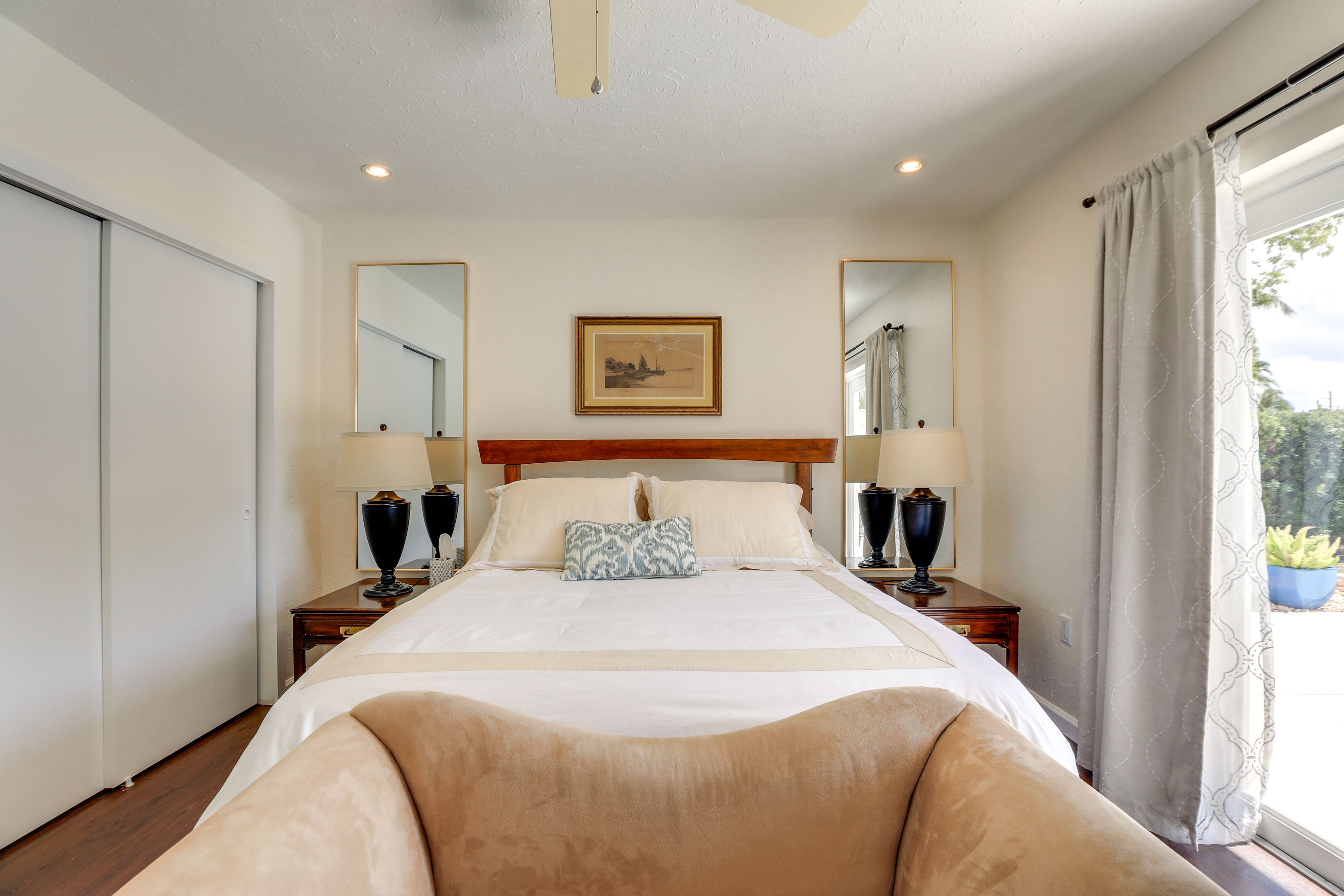 Bedroom 1 | Queen Bed | Patio Access