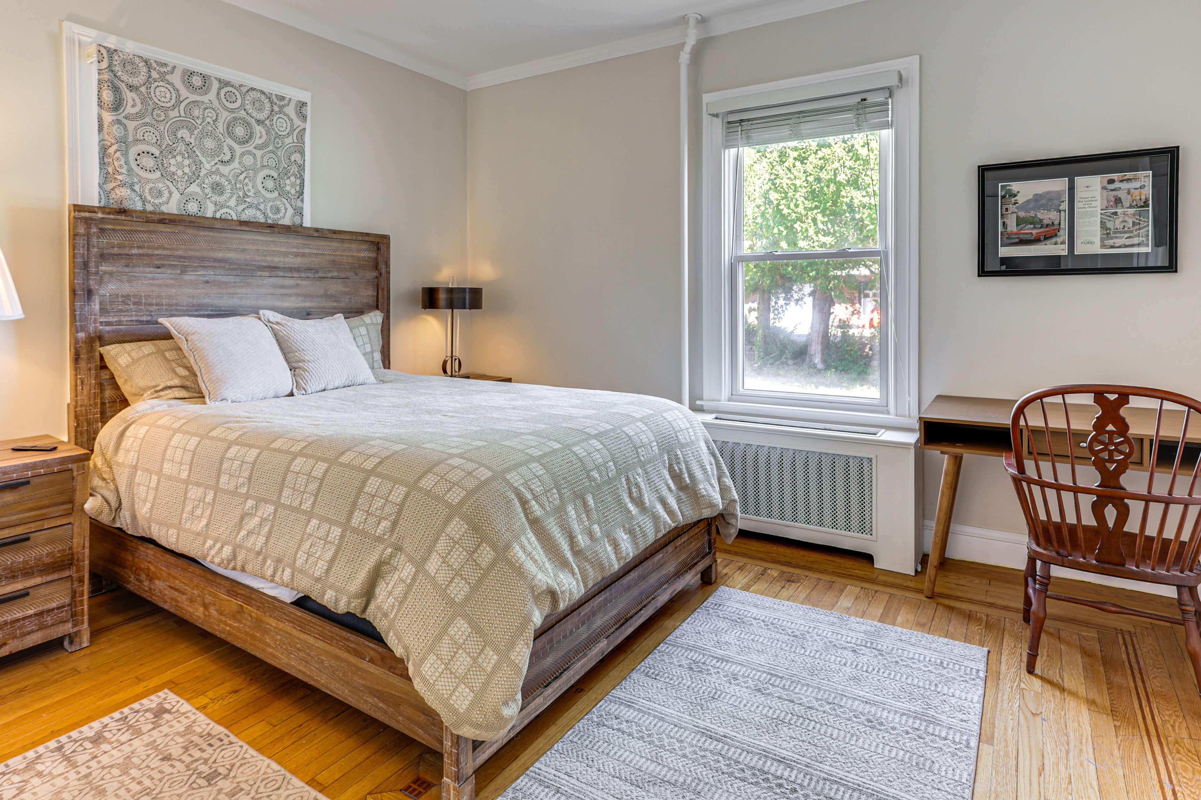 Bedroom 1 | Full Bed | Walk-In Closet