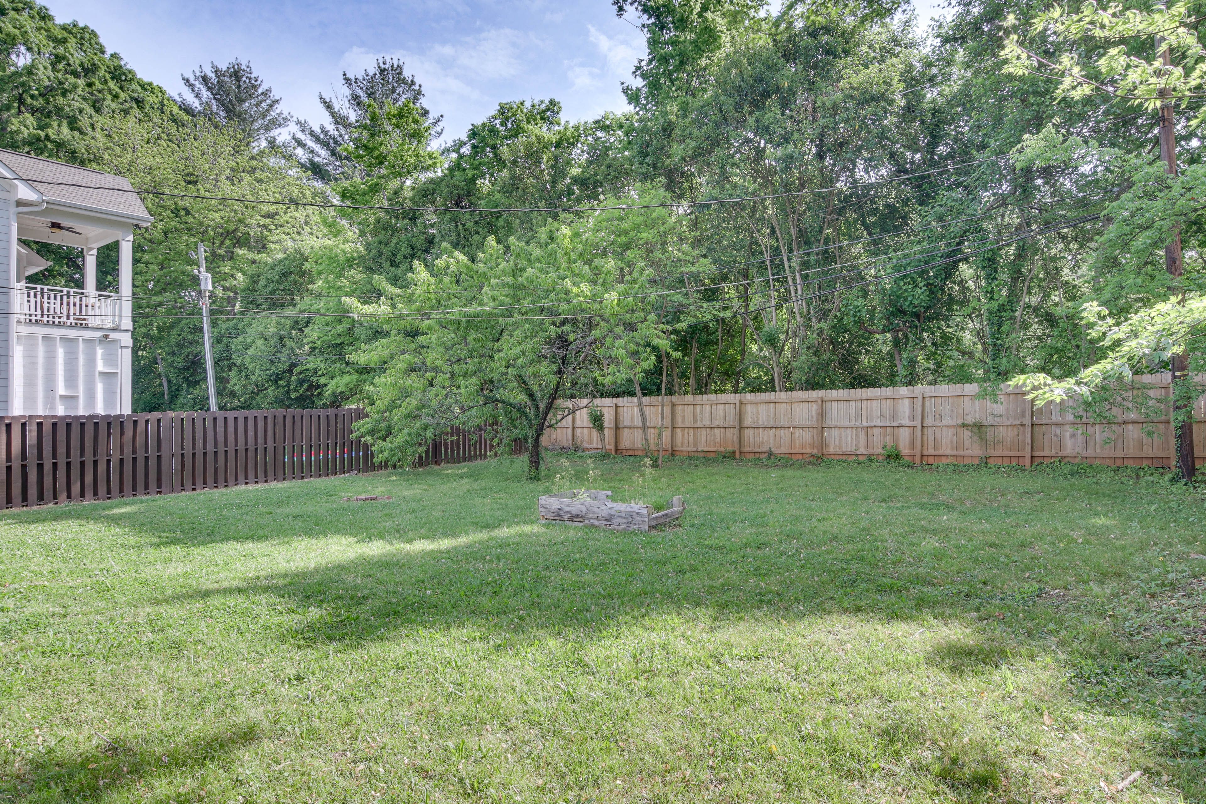 Private Backyard Area