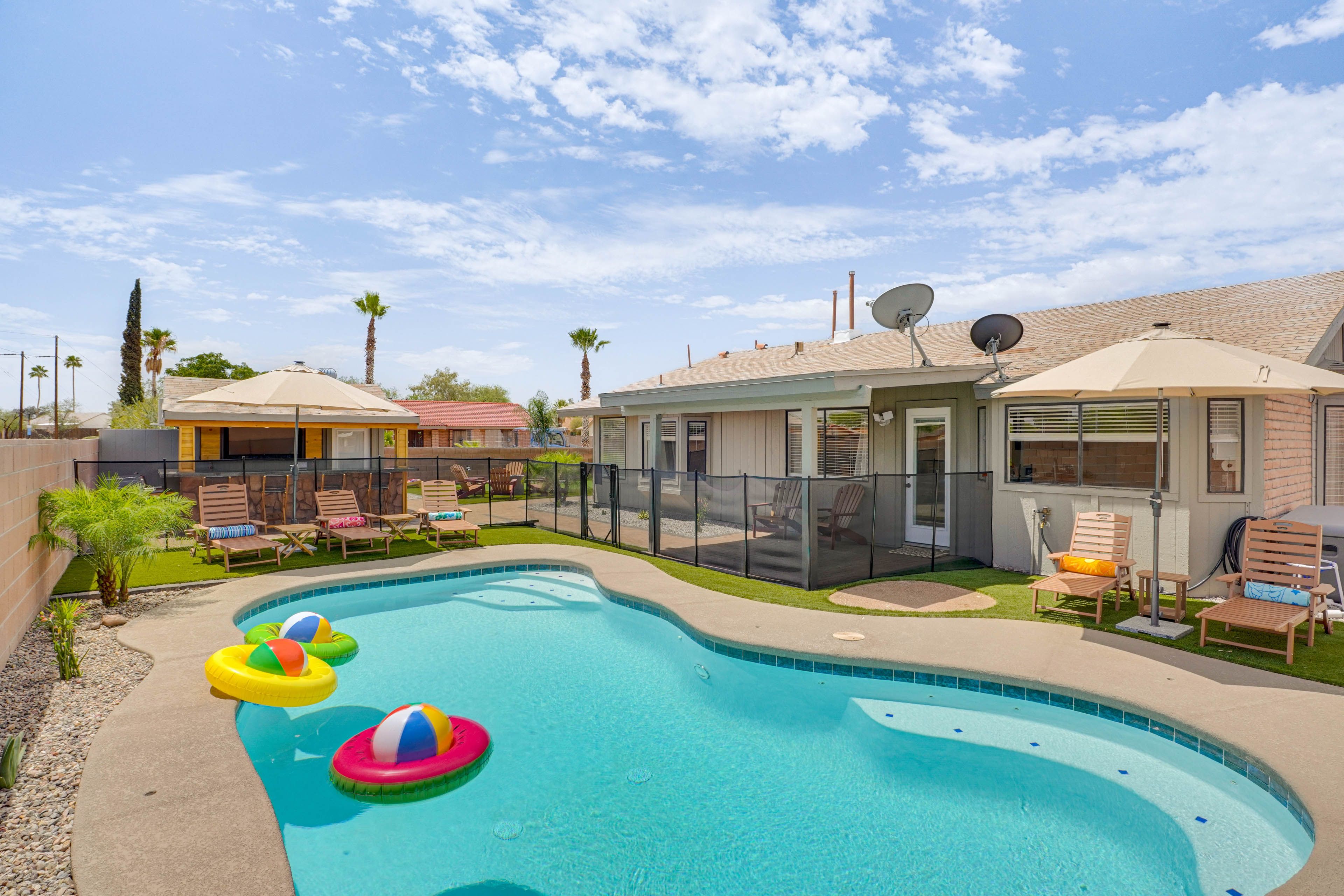 Tucson Vacation Rental | 3BR | 2BA | 1,312 Sq Ft | Step-Free Entry