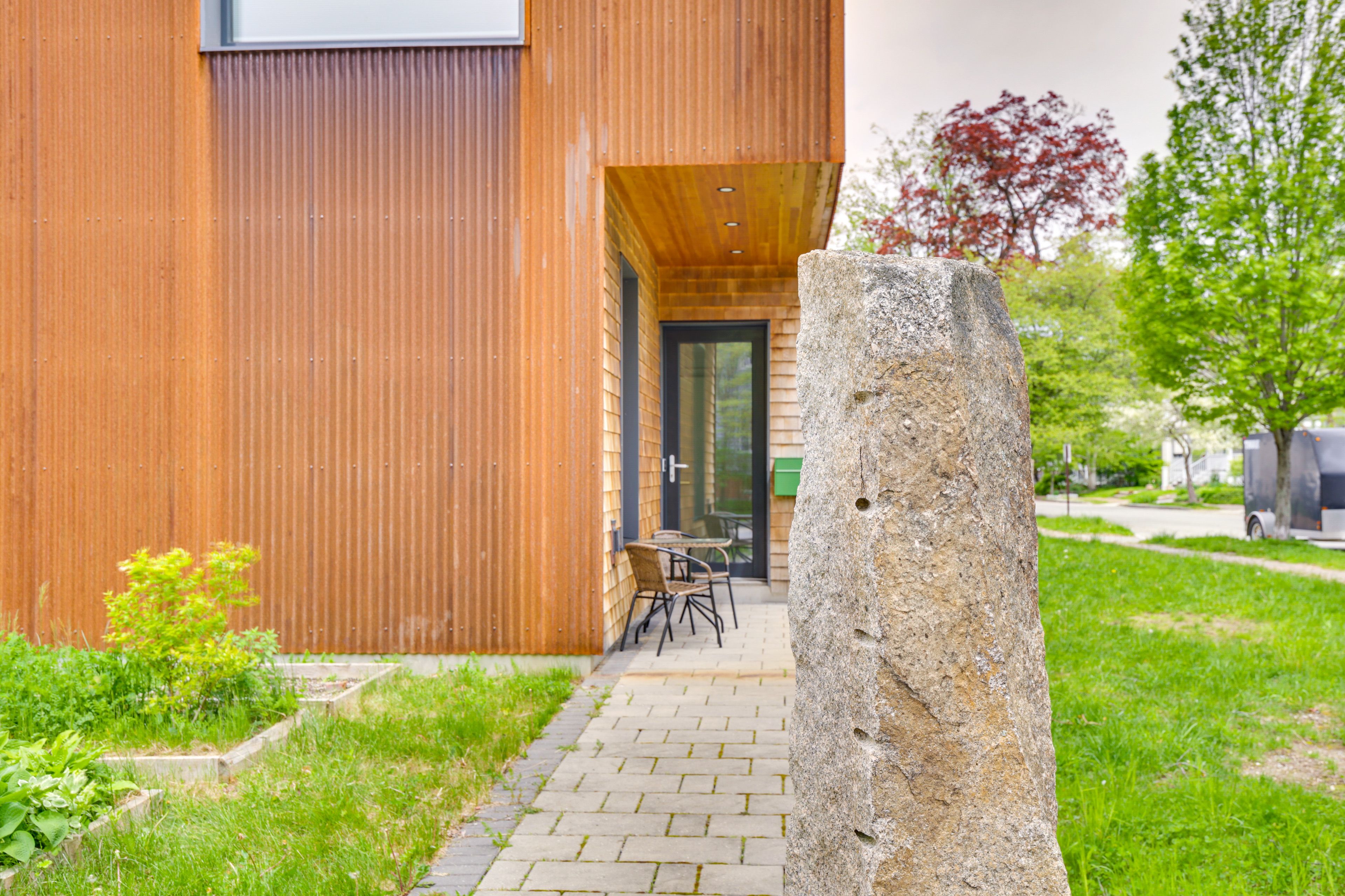 Studio Entrance | Private Patio