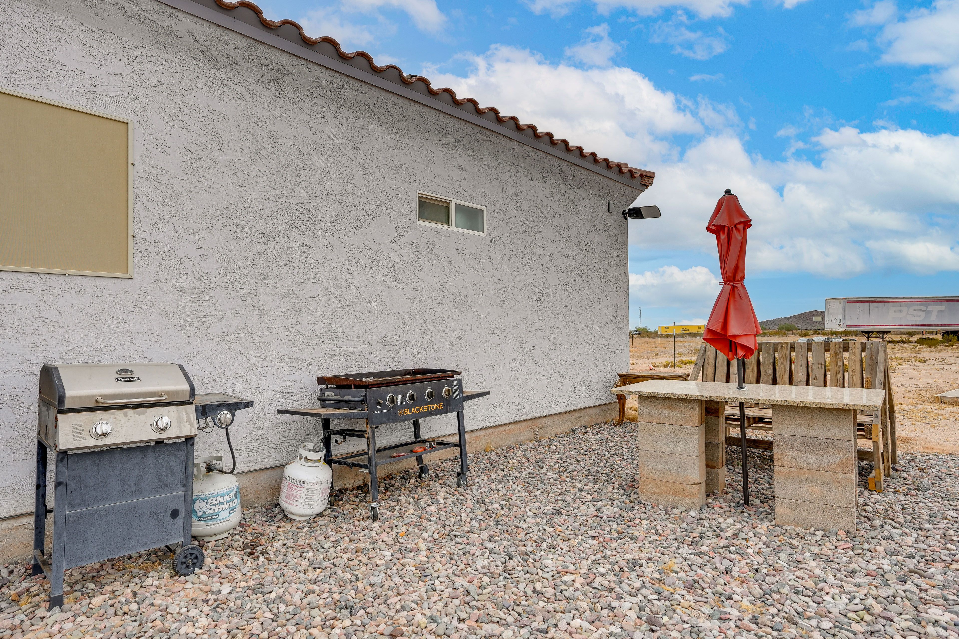 Gravel Patio