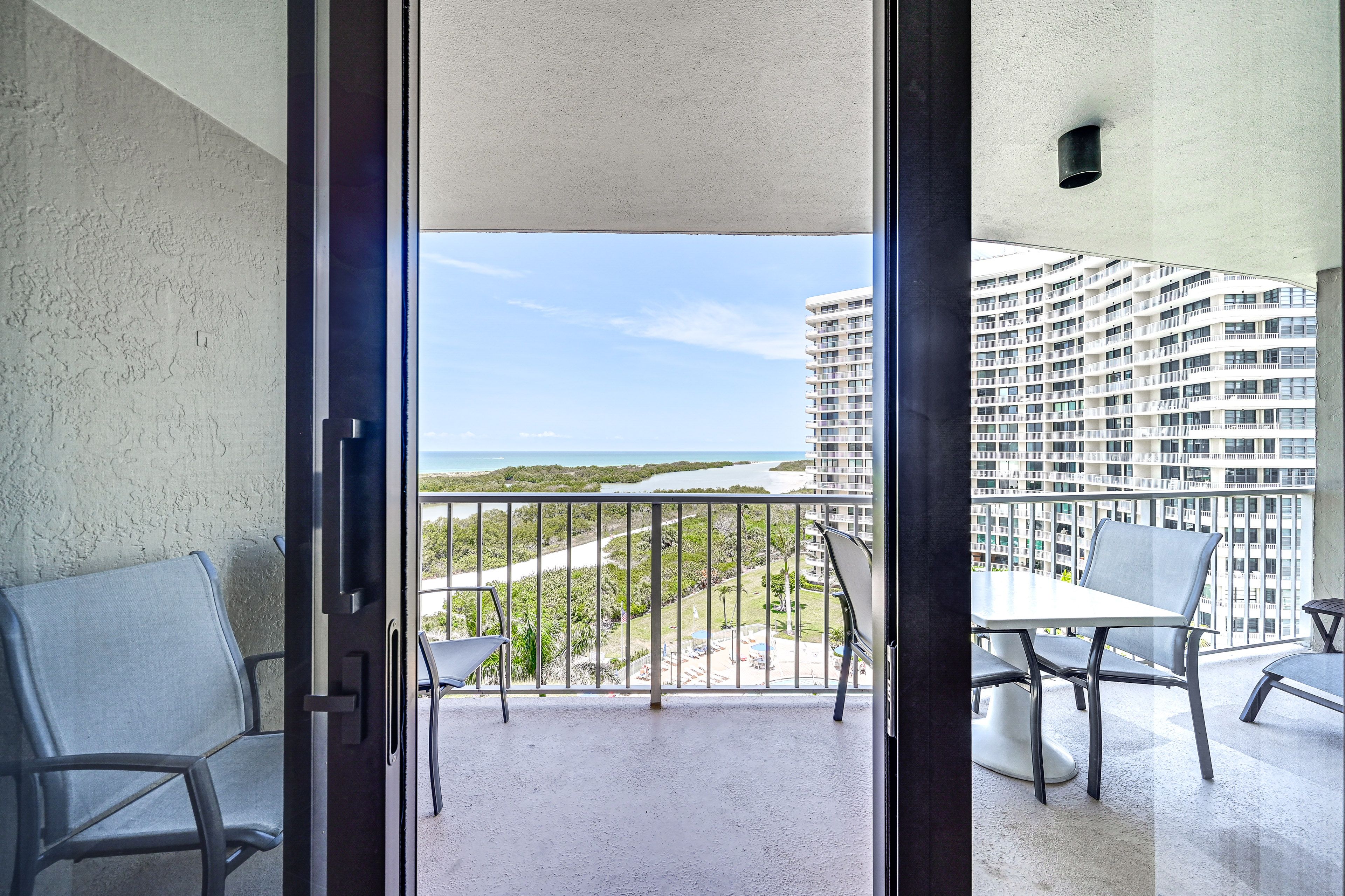 Private Balcony w/ Furnishings