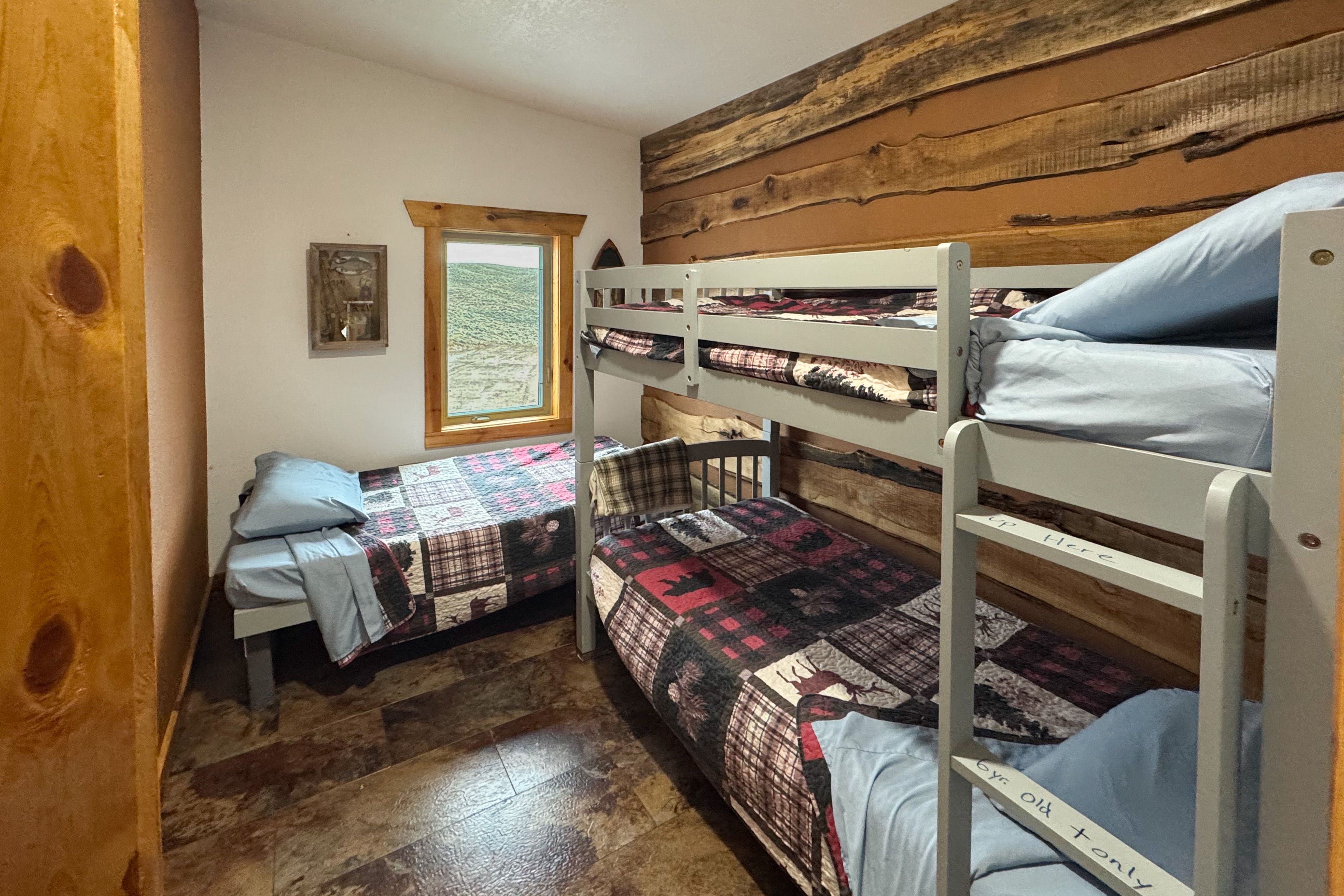 Bedroom 3 | Upper Level | Twin Bunk Bed | Twin Bed | Linens Provided