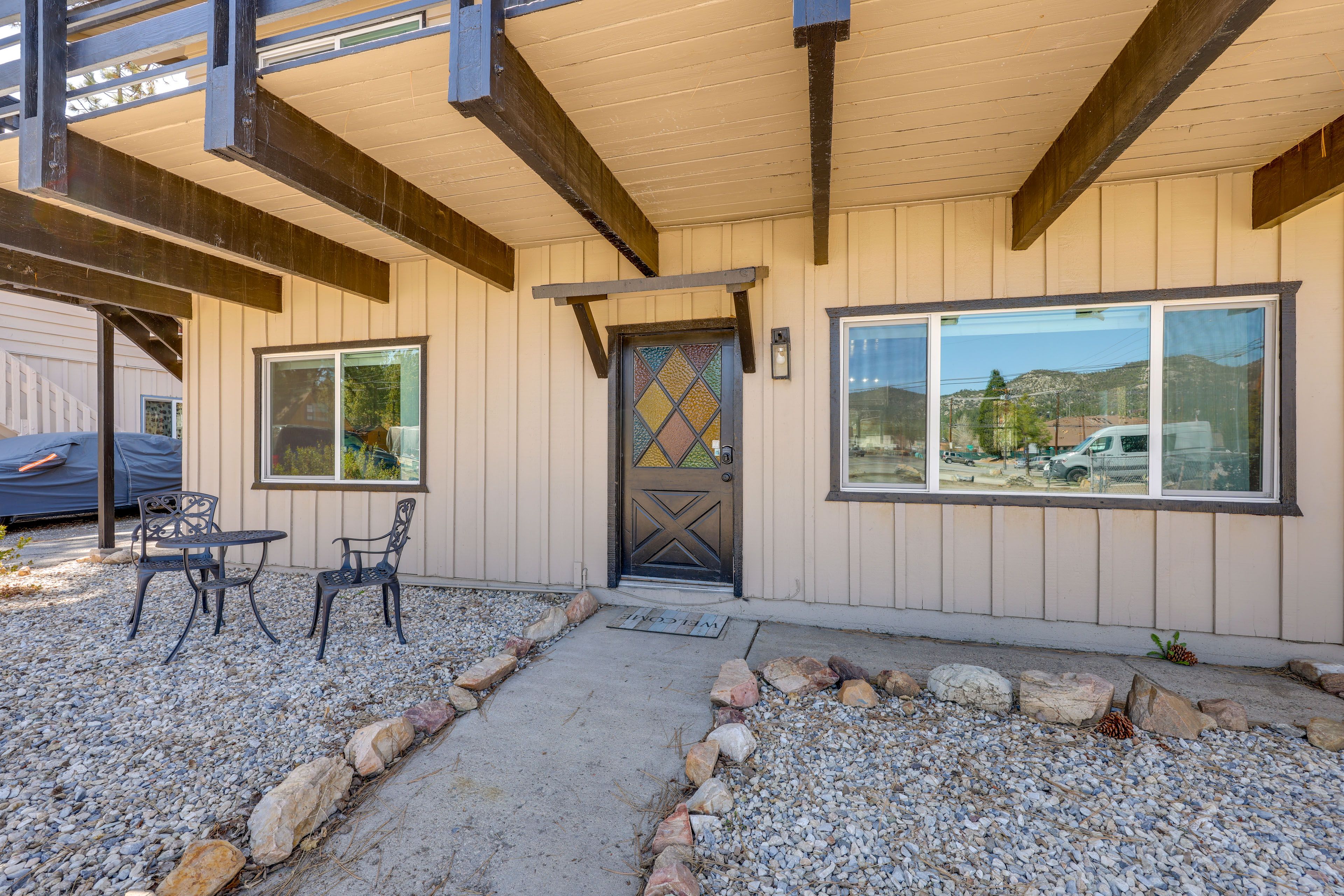 Unit Exterior | Private Seating Area