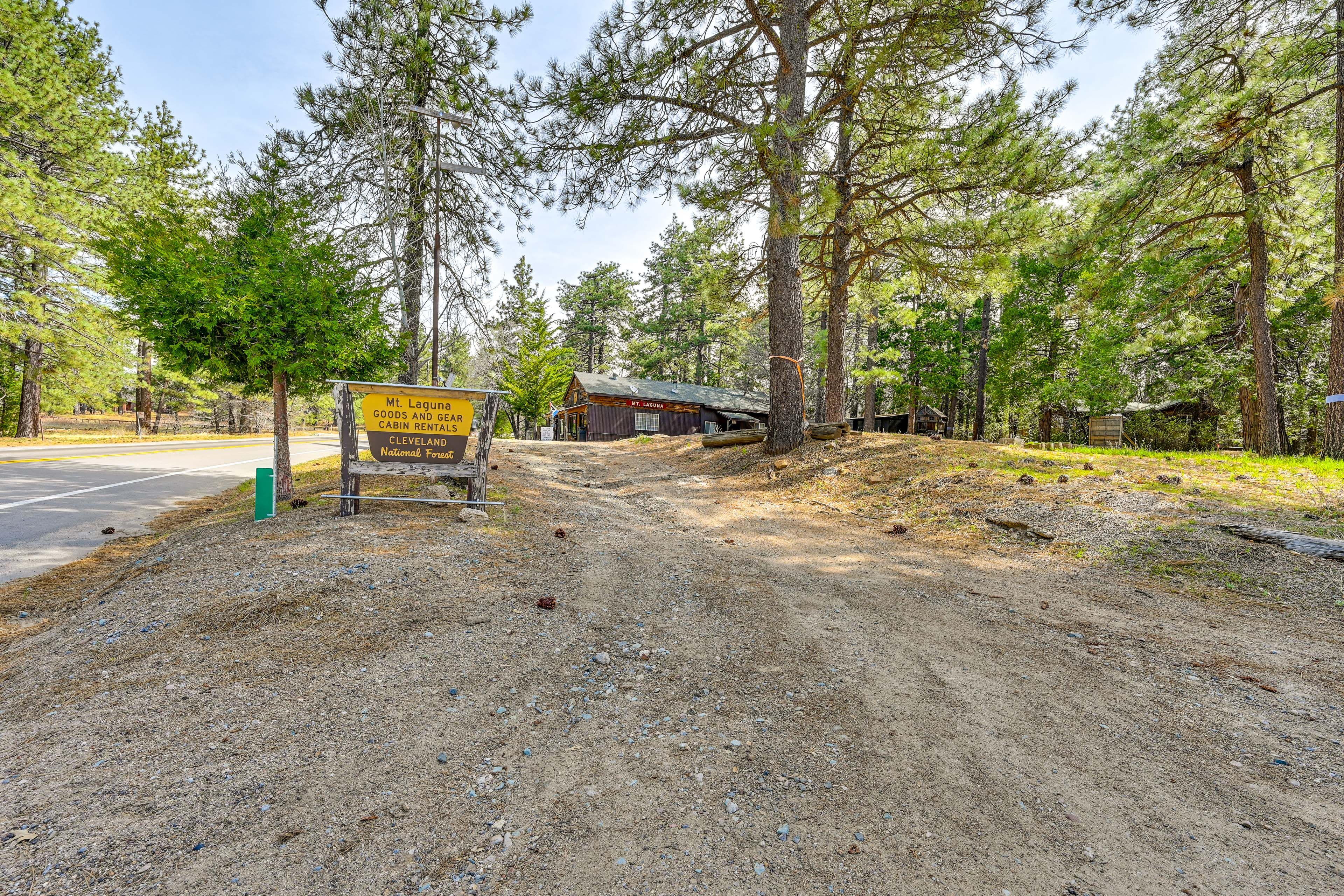 Mt. Laguna Goods & Gear Cabin Rentals