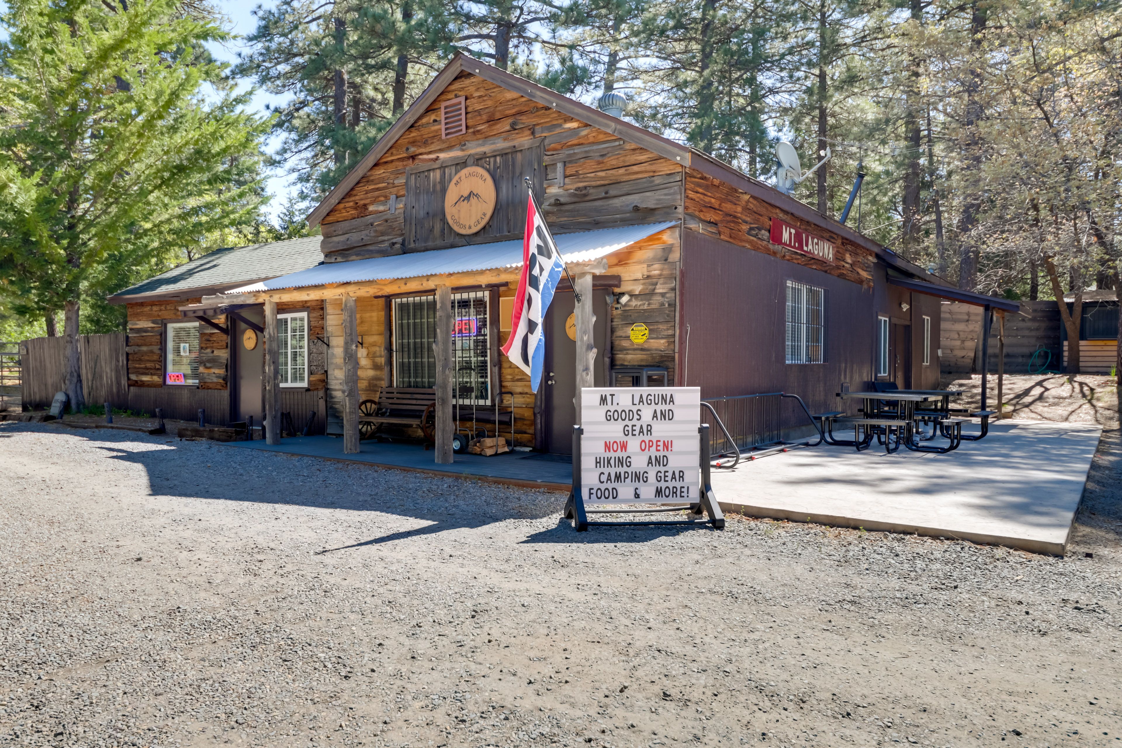 Cabin Exterior | Walk to Mt Laguna Goods & Gear Store