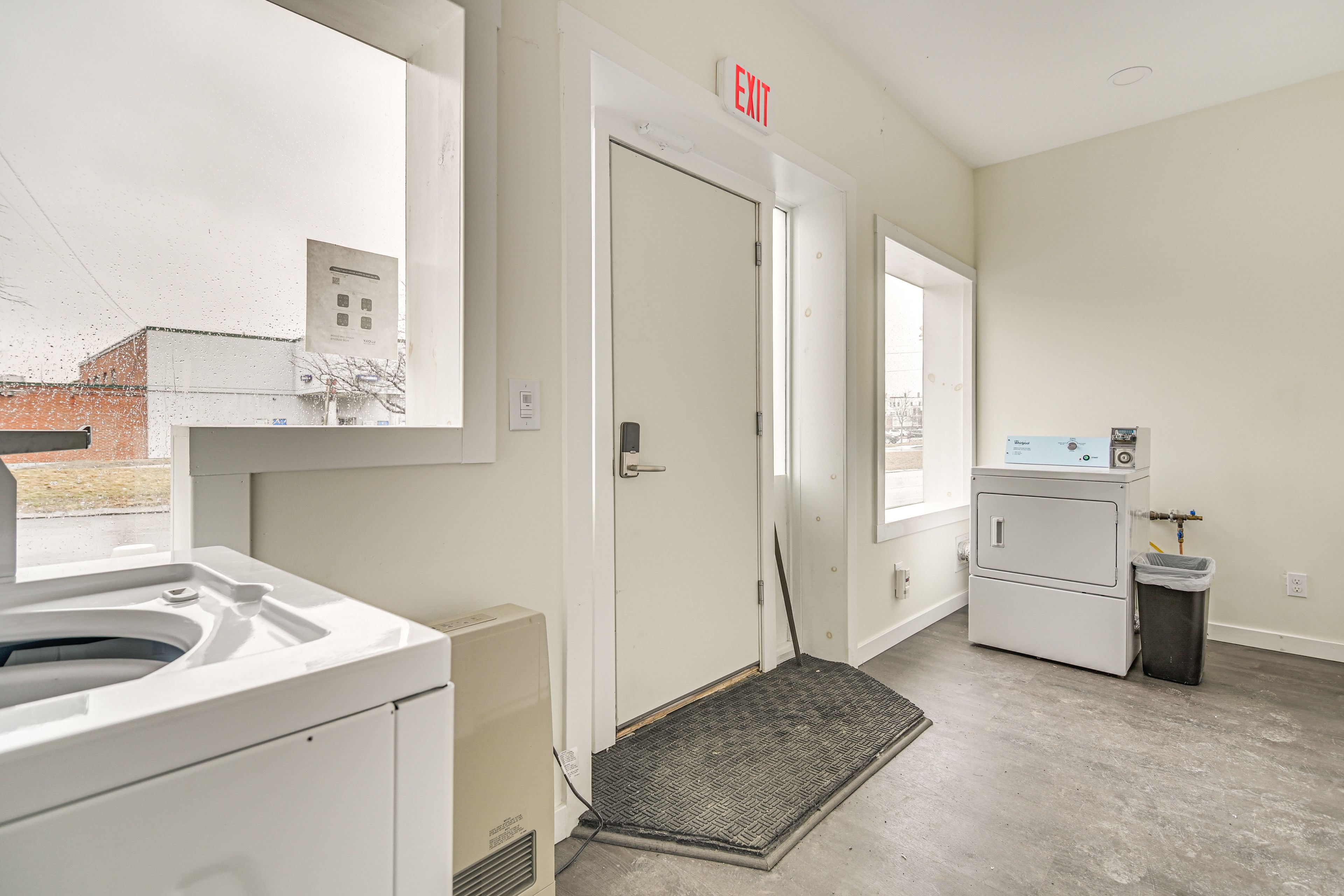 Communal Laundry Room | Coin-Operated Washer & Dryer