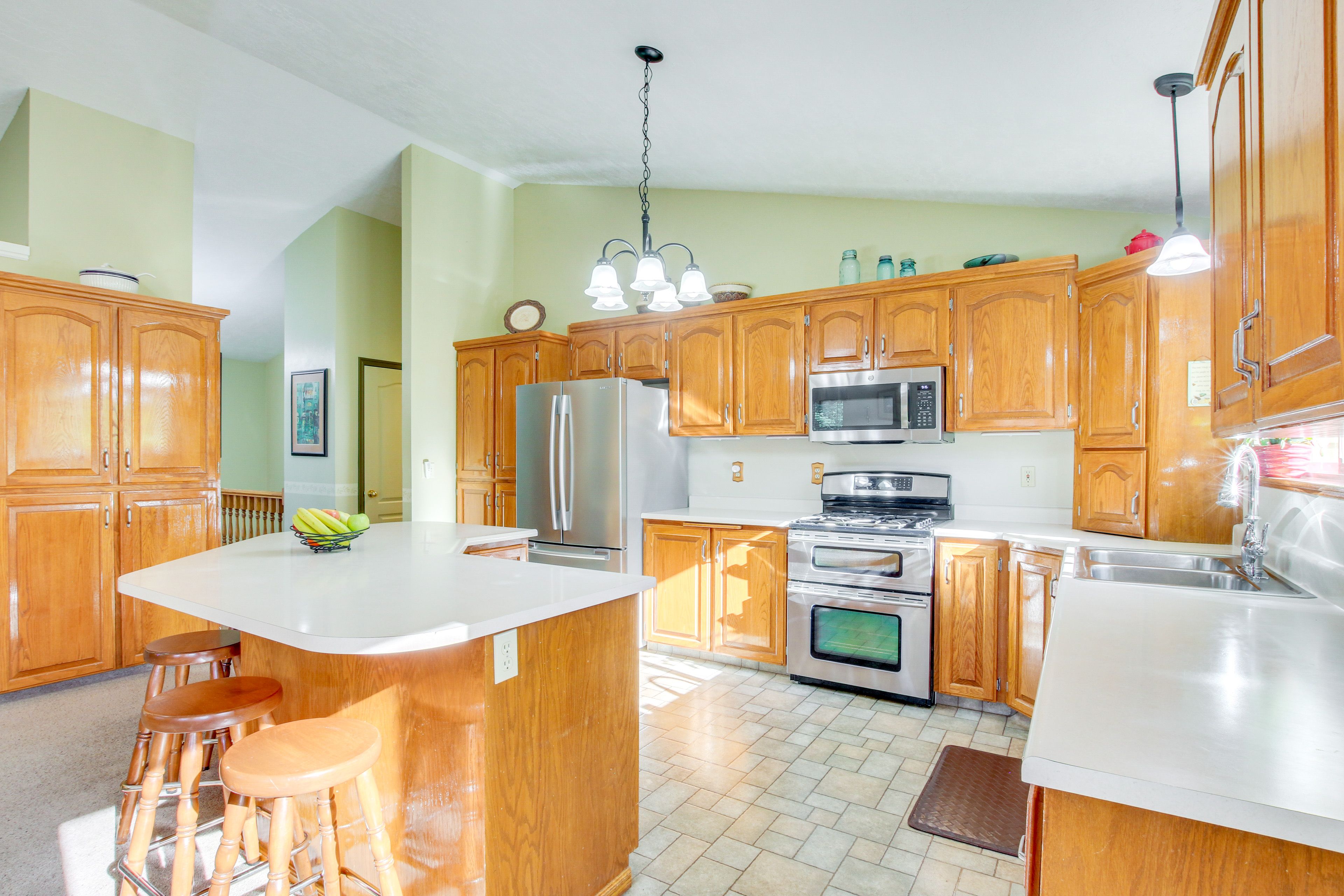 Kitchen | Main Level | Drip Coffee Maker | Bar Seating | Cooking Basics