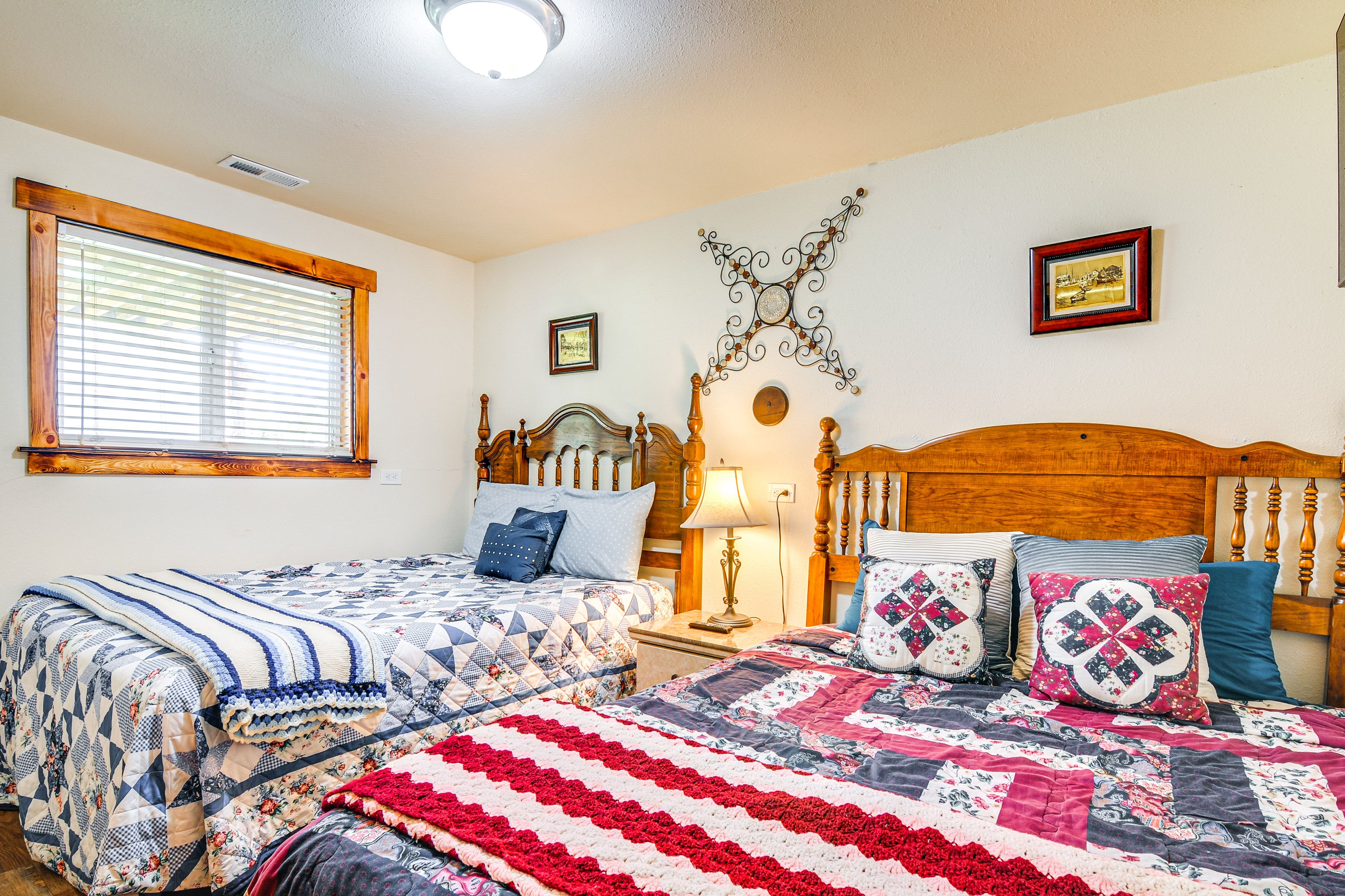 Bedroom 5 | 2 Queen Beds | Lower Level