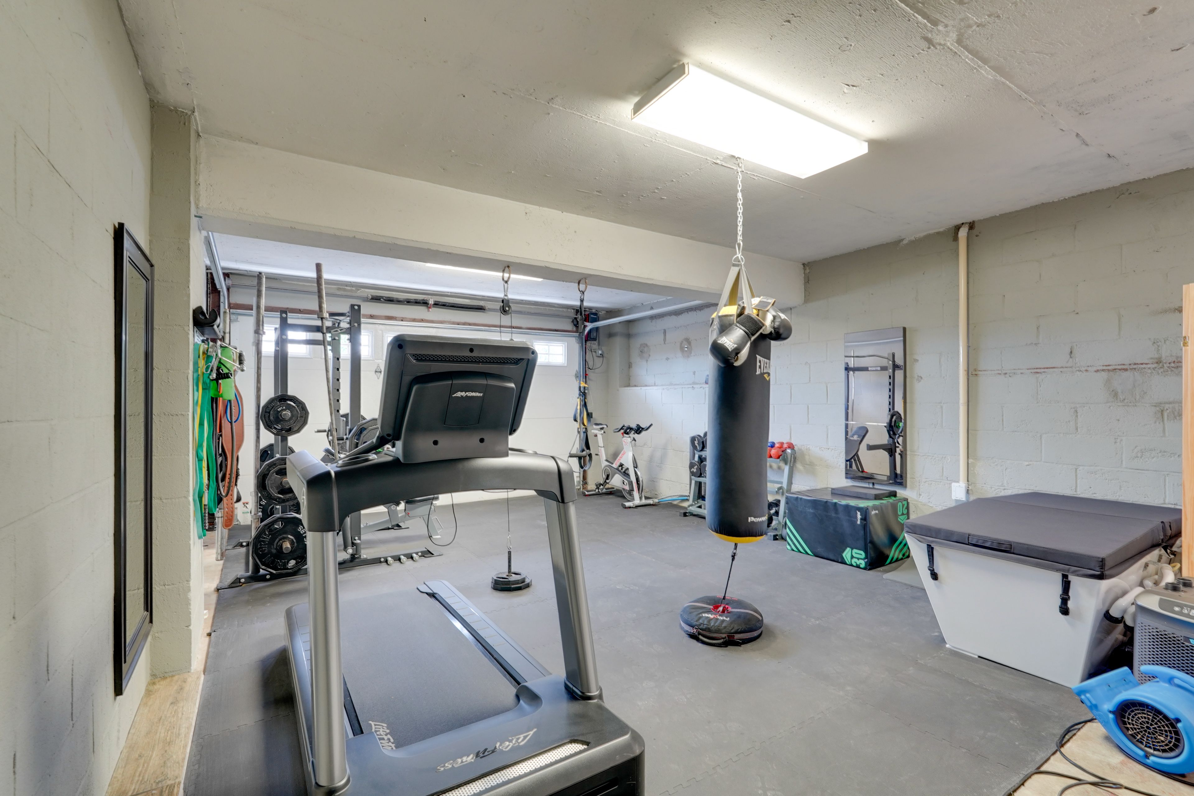 Home Gym | Exercise Bike | Smart TV | Lower Ground Level