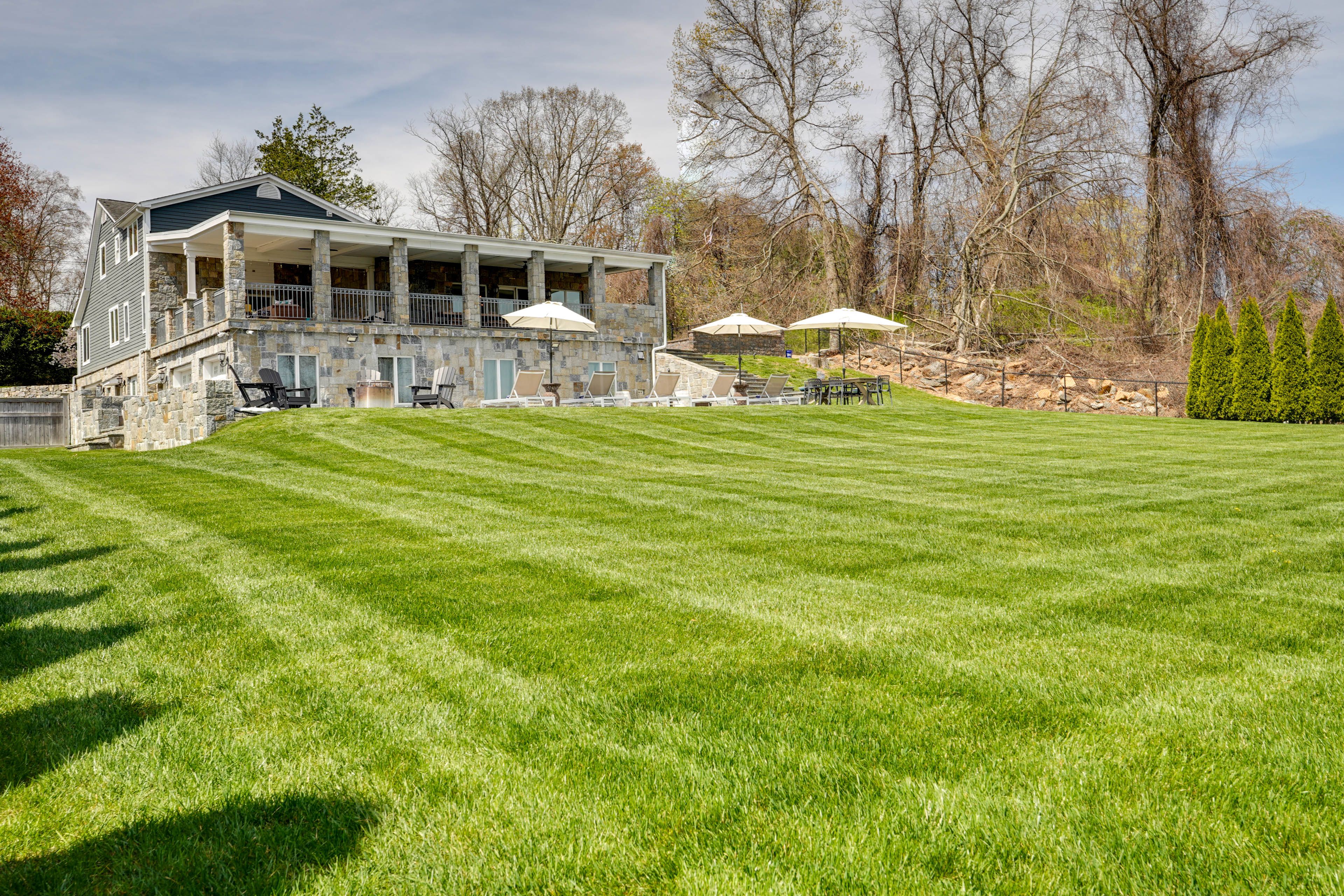 House Exterior | Fenced Backyard