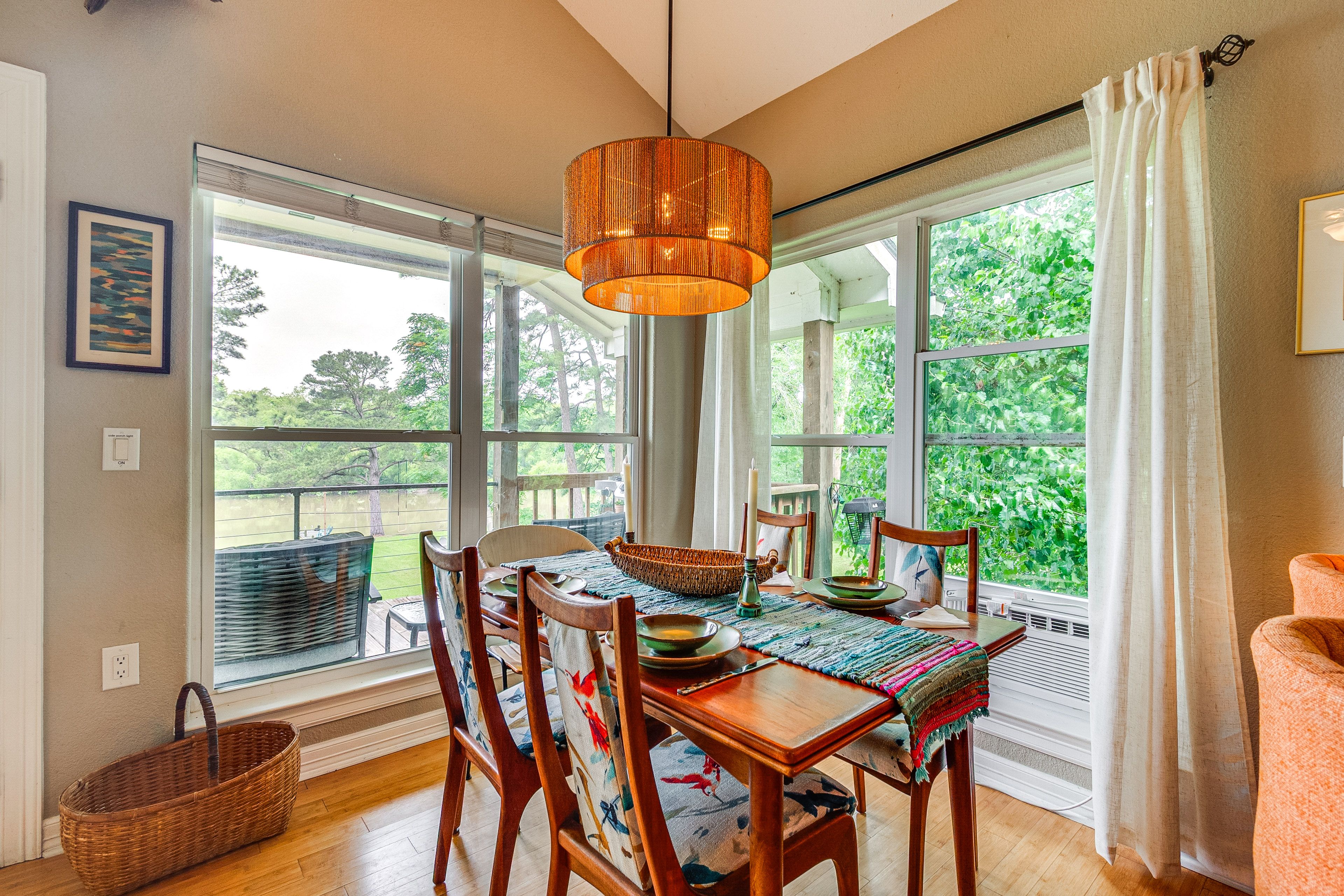 Dining Area | 1st Floor | Lake Views