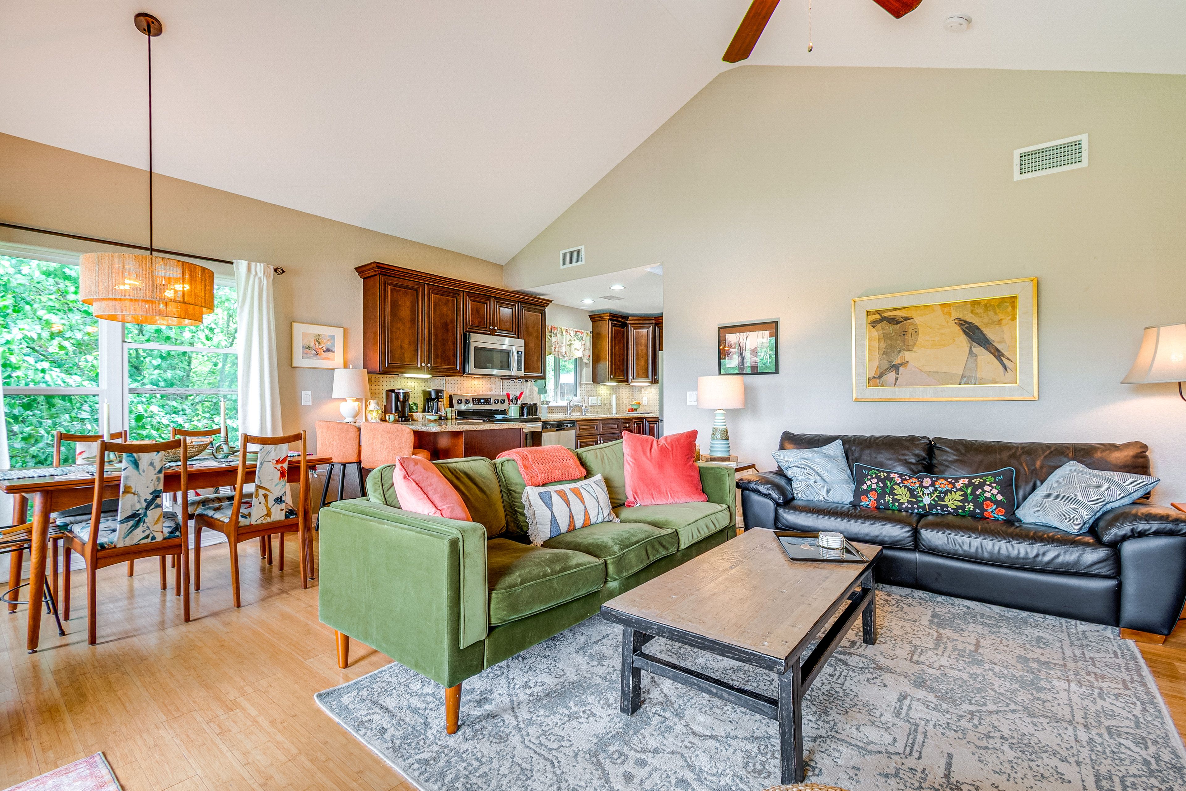 Living Room | 2-Story Home | Central A/C & Heating | Smart TV w/ Cable