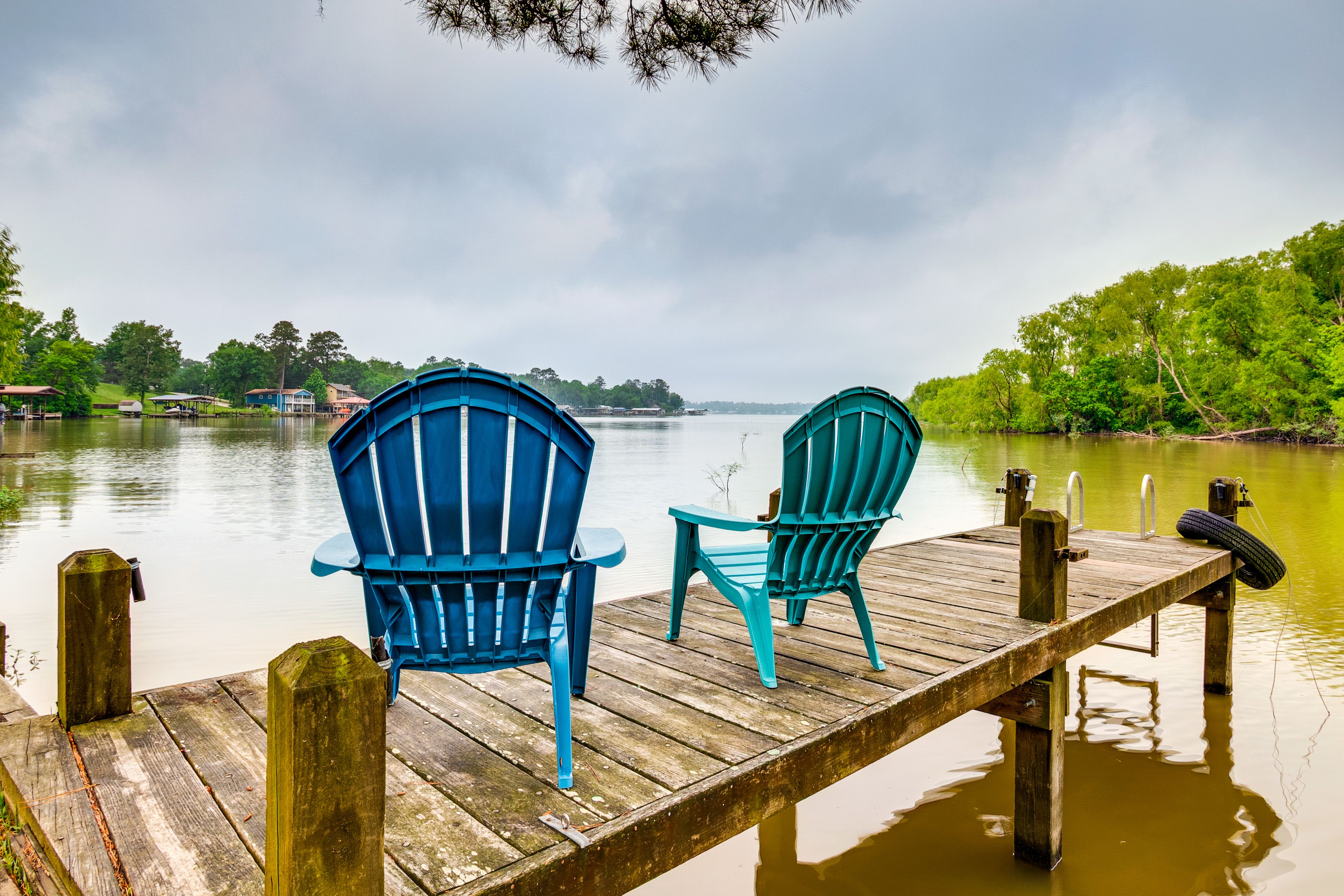 Private Pier | Seating | Swim Ladder