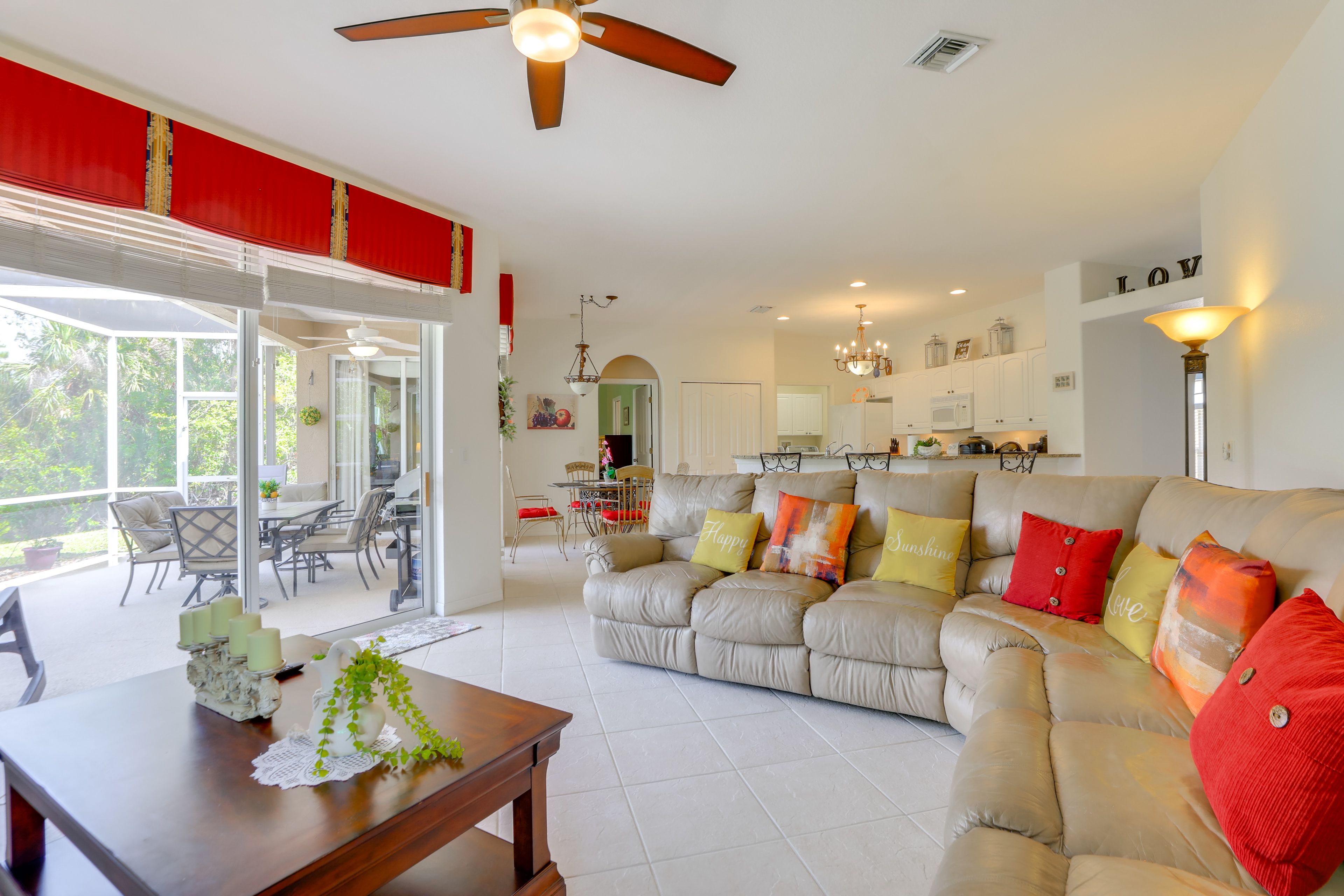 Living Area | Dining Table | Kitchen