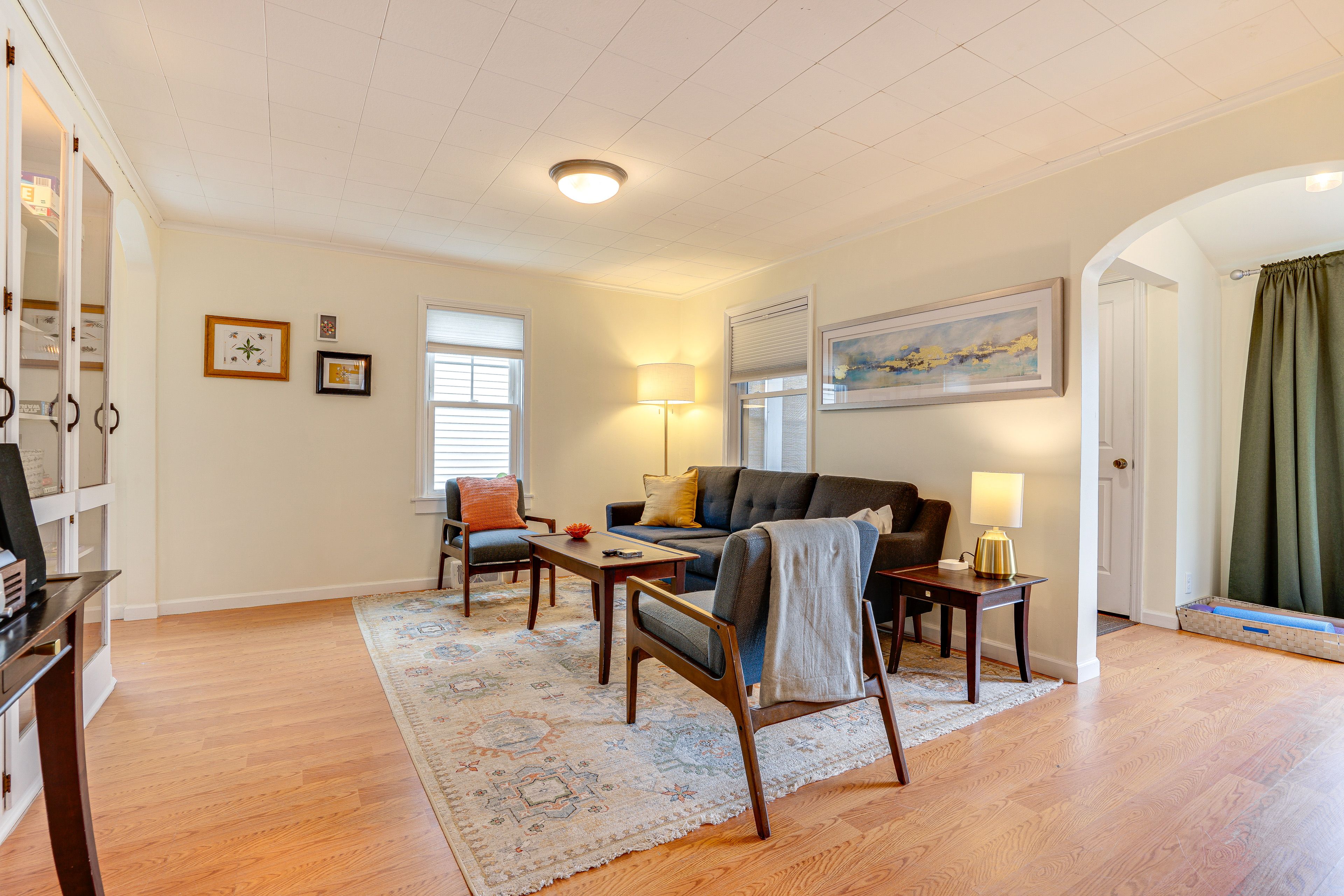 Living Room | 1st Floor | Central A/C & Heating