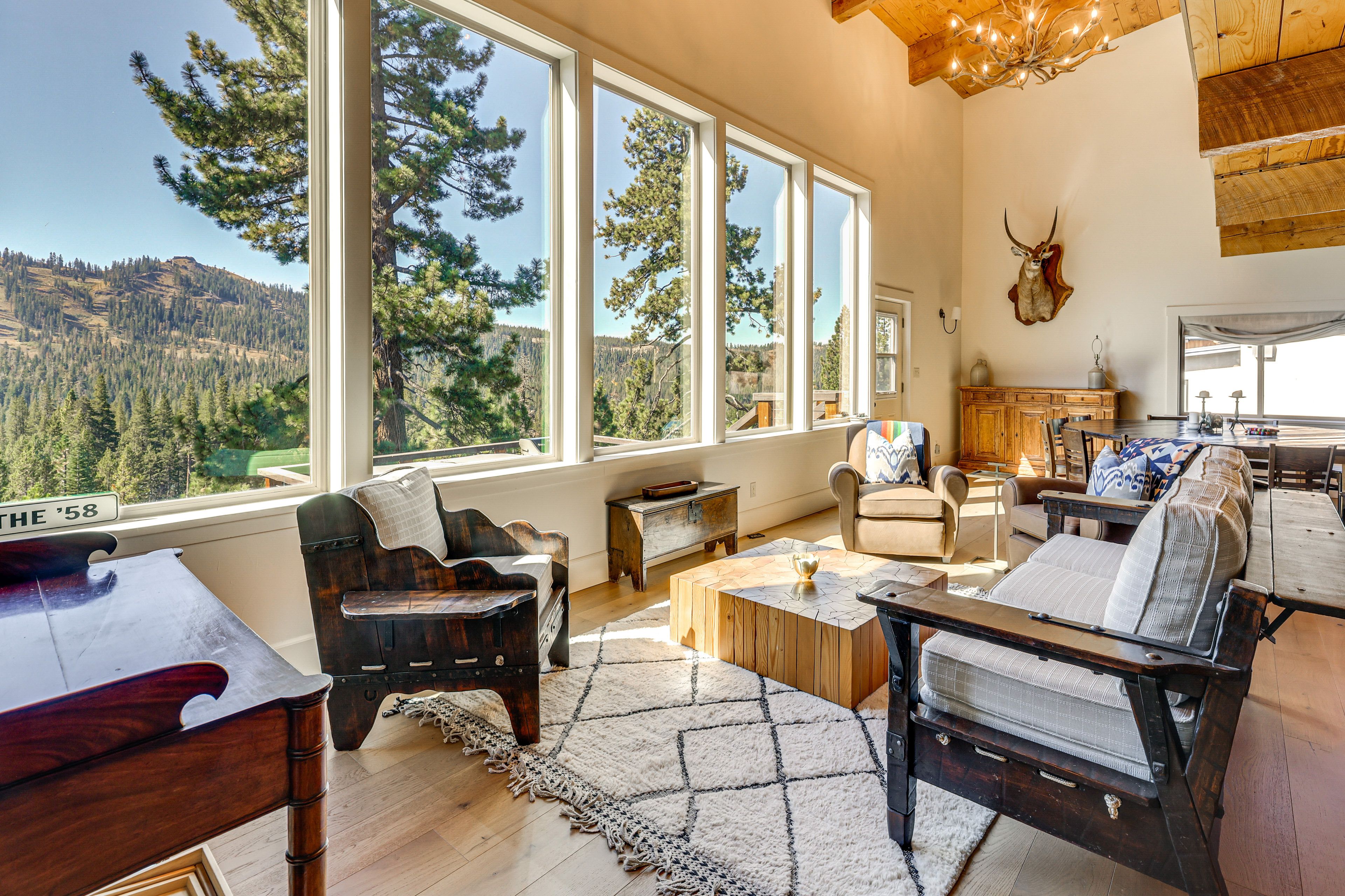 Sitting Area | Sugar Bowl Views | Free WiFi | Central Heating | Main Floor