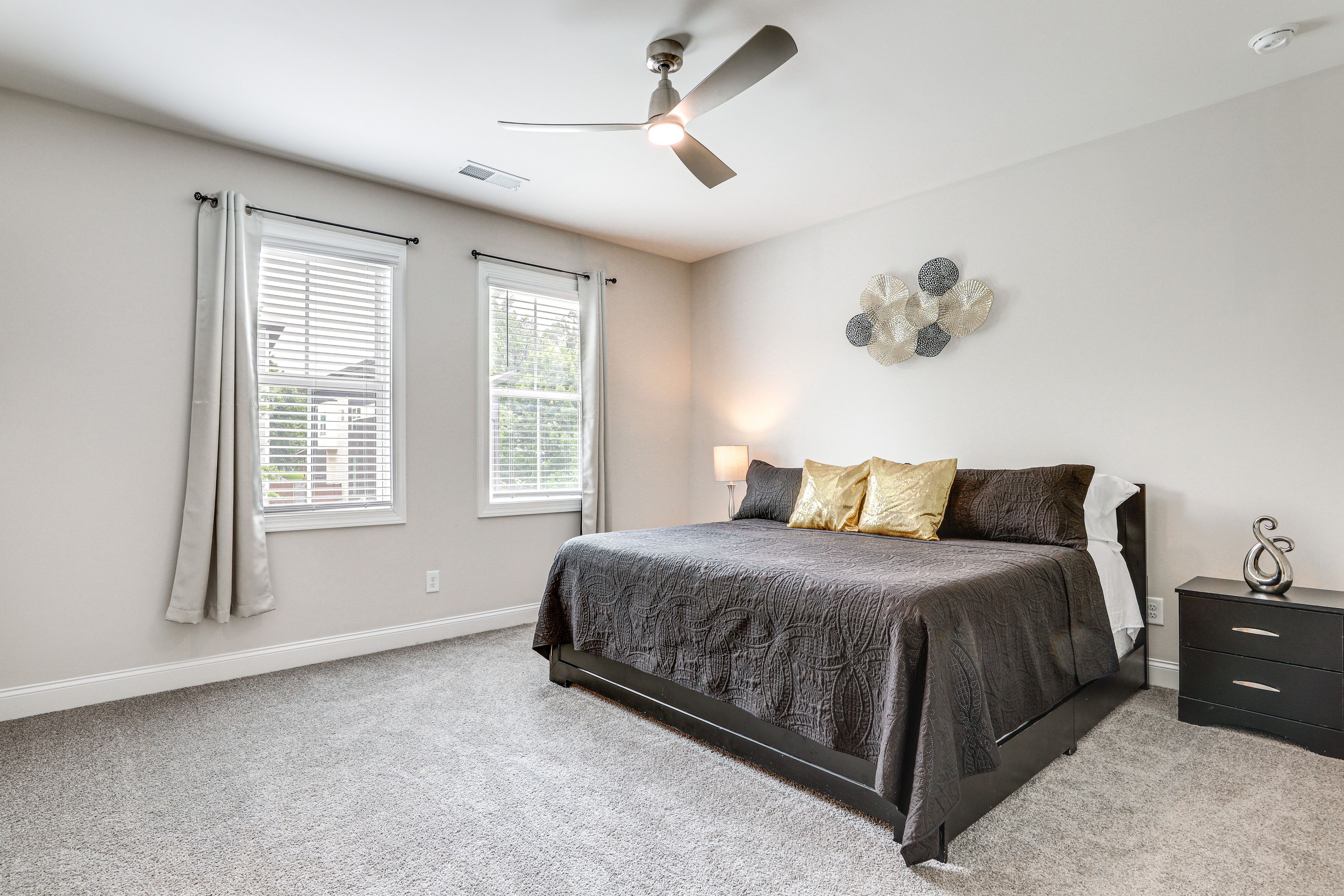 Bedroom 1 | King Bed | Linens Provided | 2nd Floor