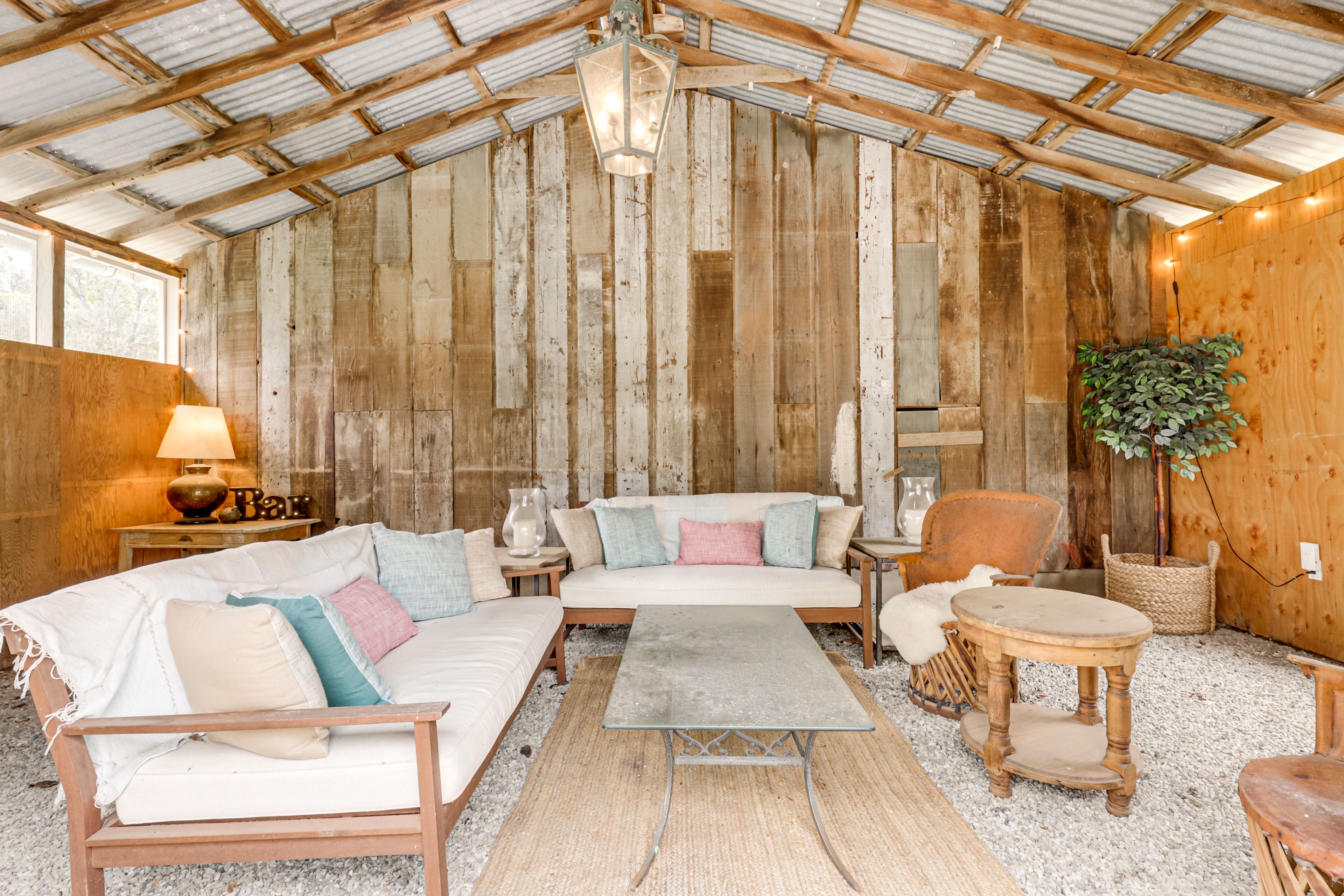 Partially Enclosed Barn