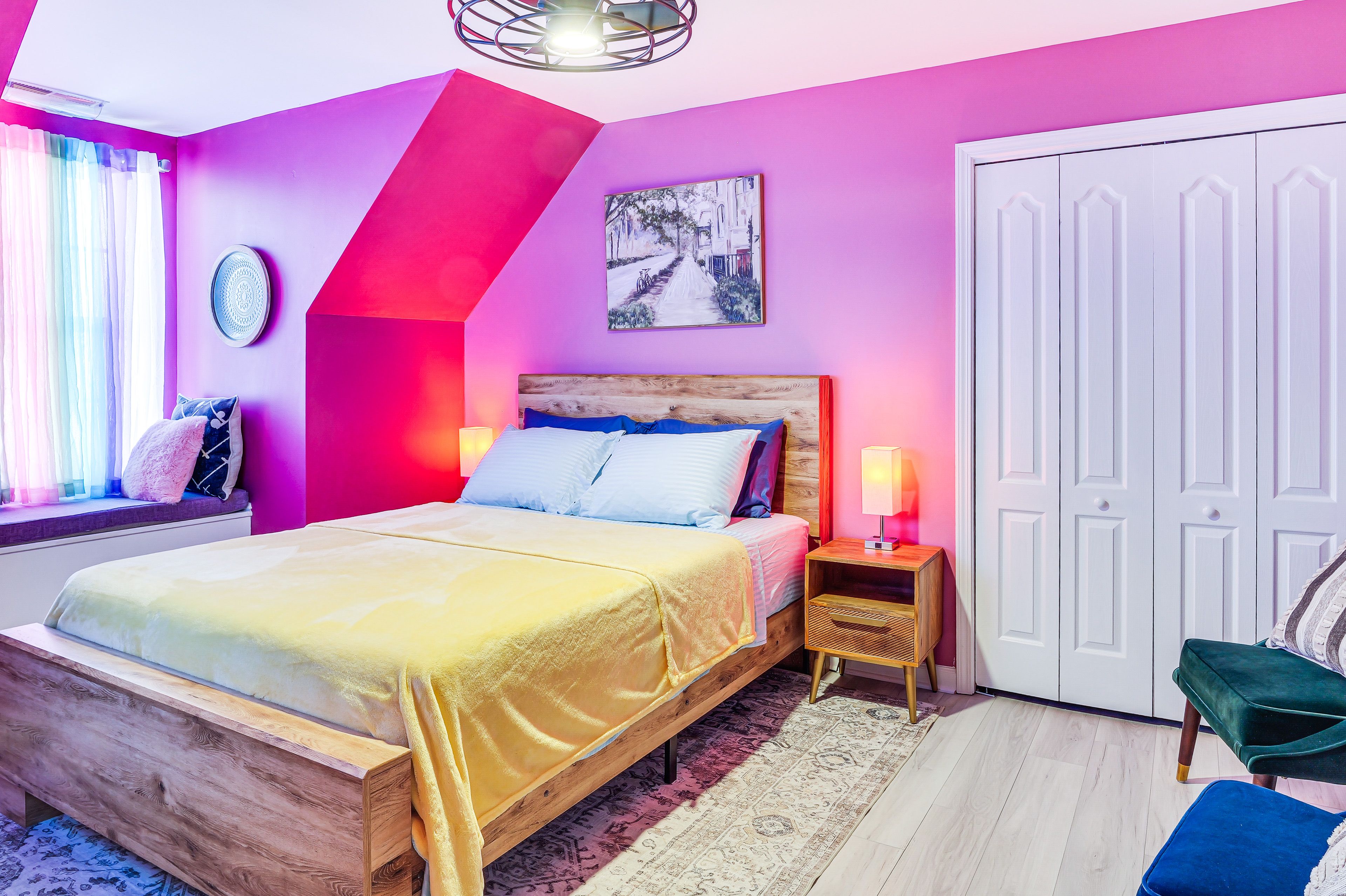 Bedroom 2 | Queen Bed | 2nd Floor | Hangers