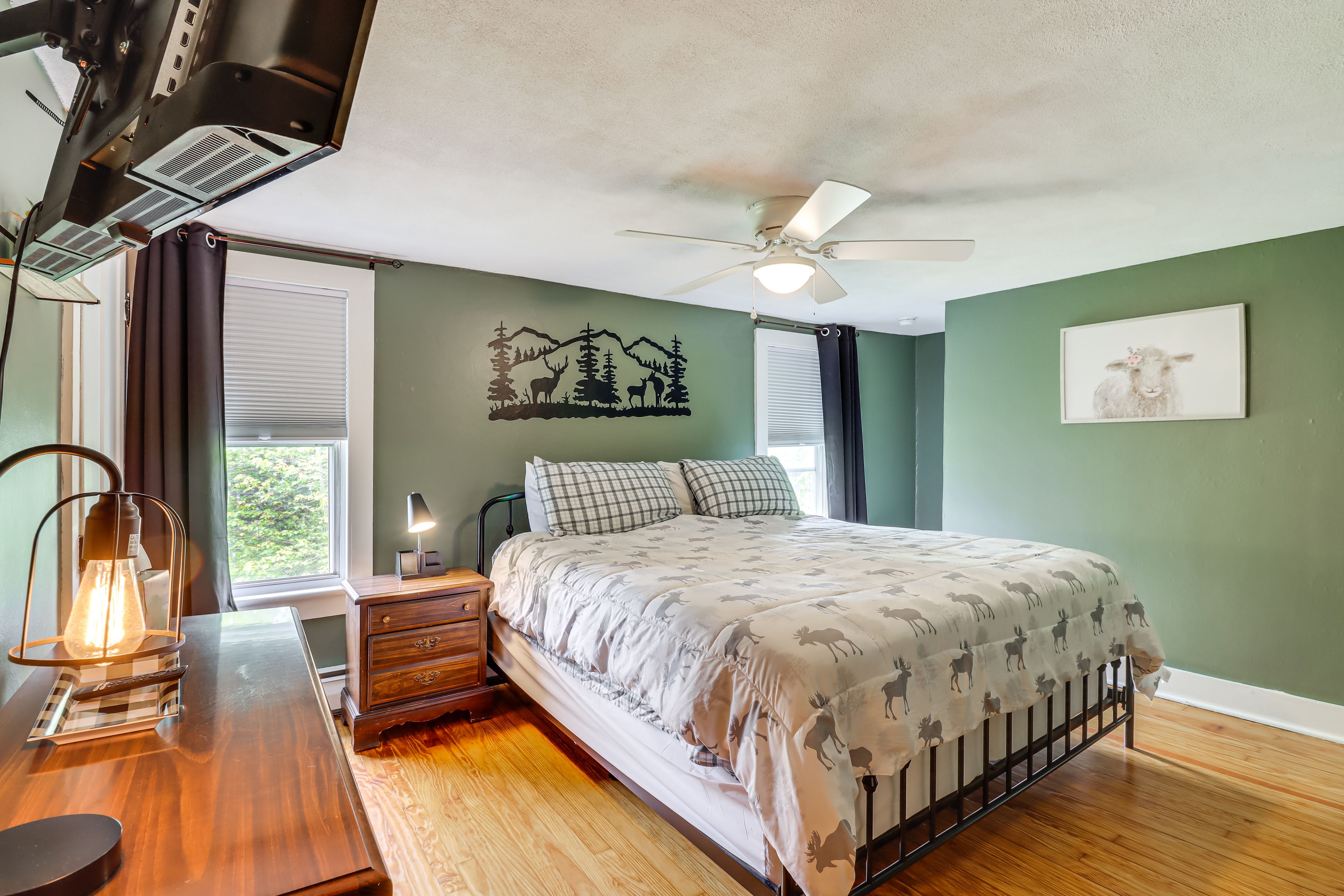 Bedroom 1 | 2nd Floor | King Bed | Linens Provided