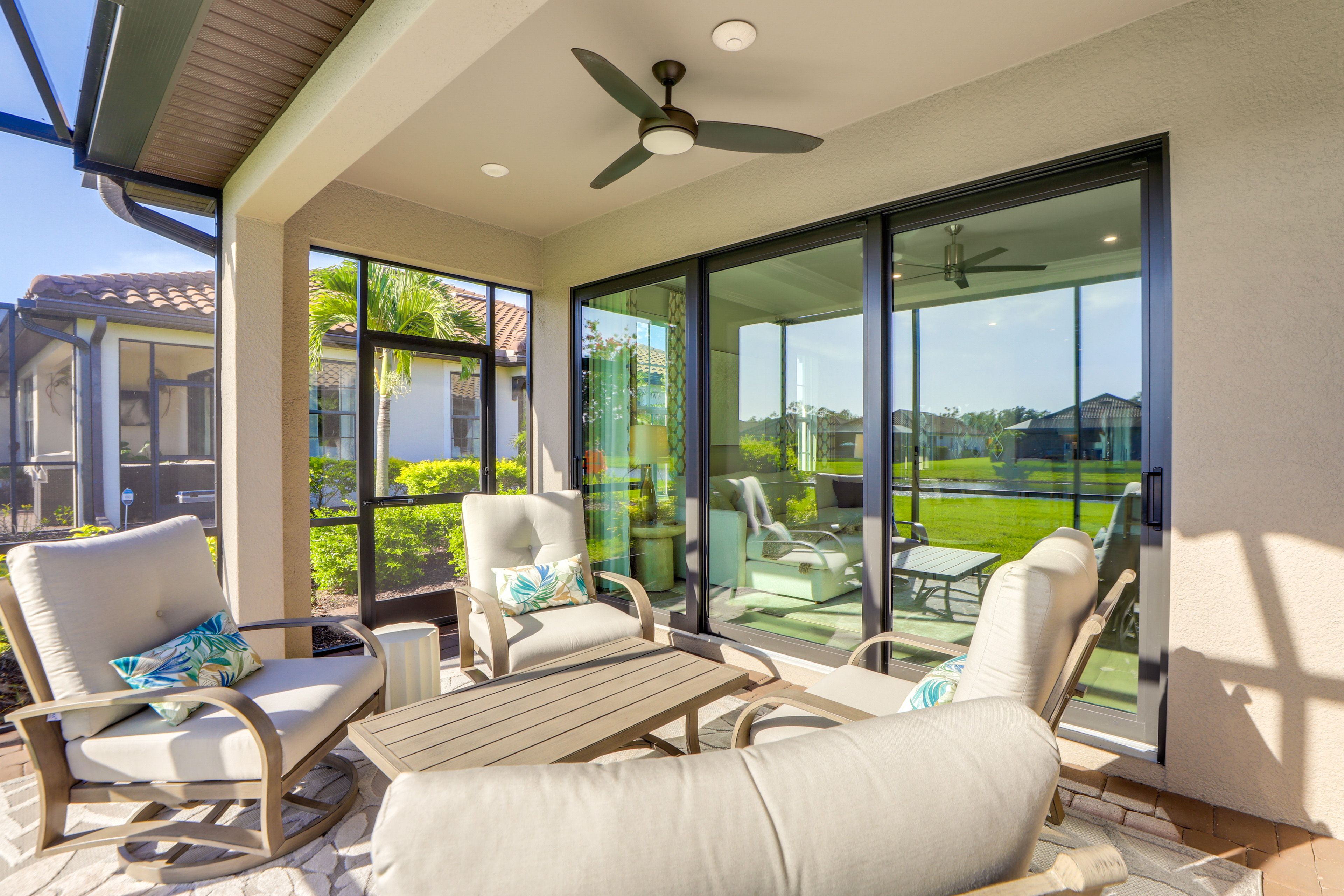 Screened Lanai | Pond Views