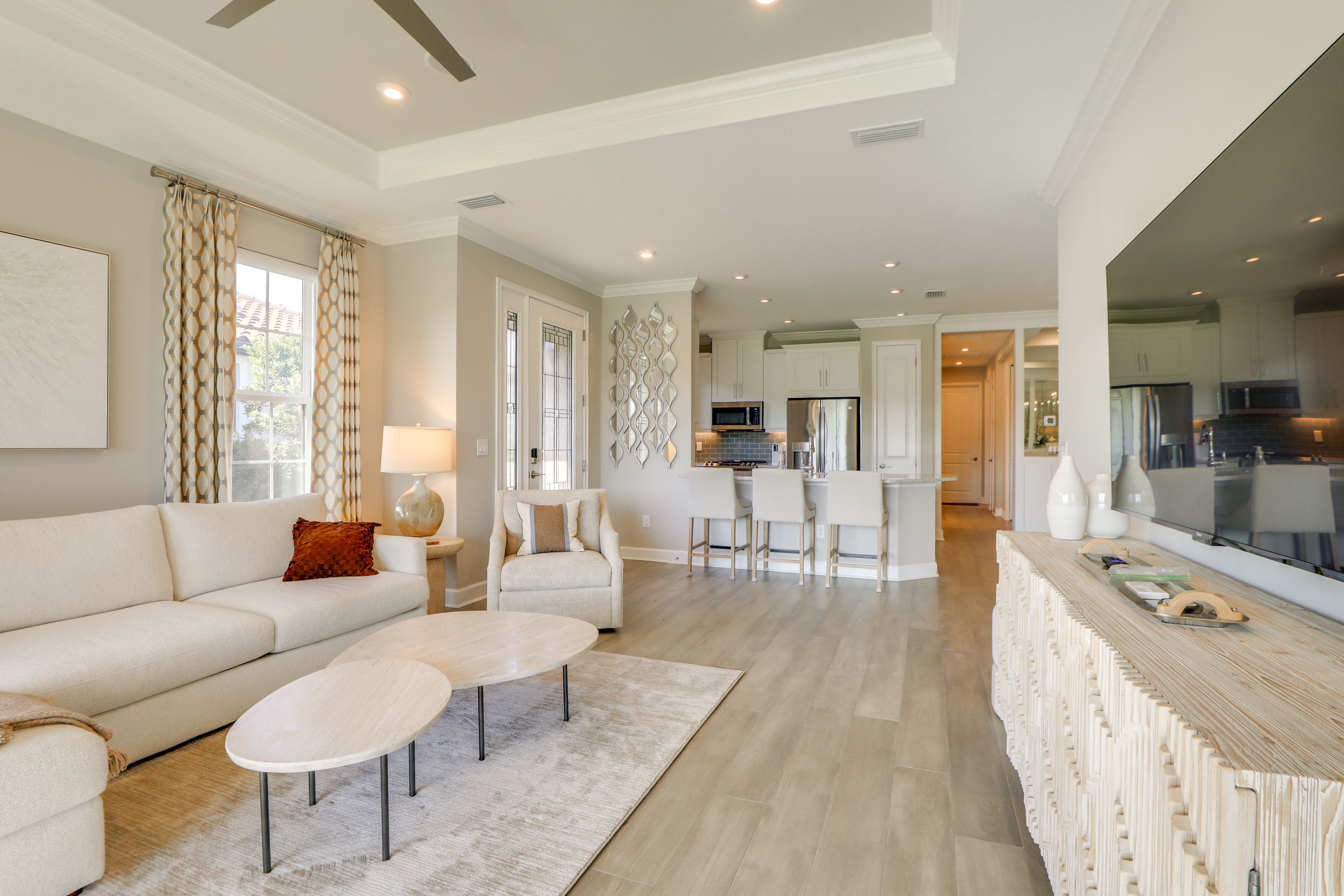 Living Room | Sleeper Sofa | Central A/C & Heat | Smart TV