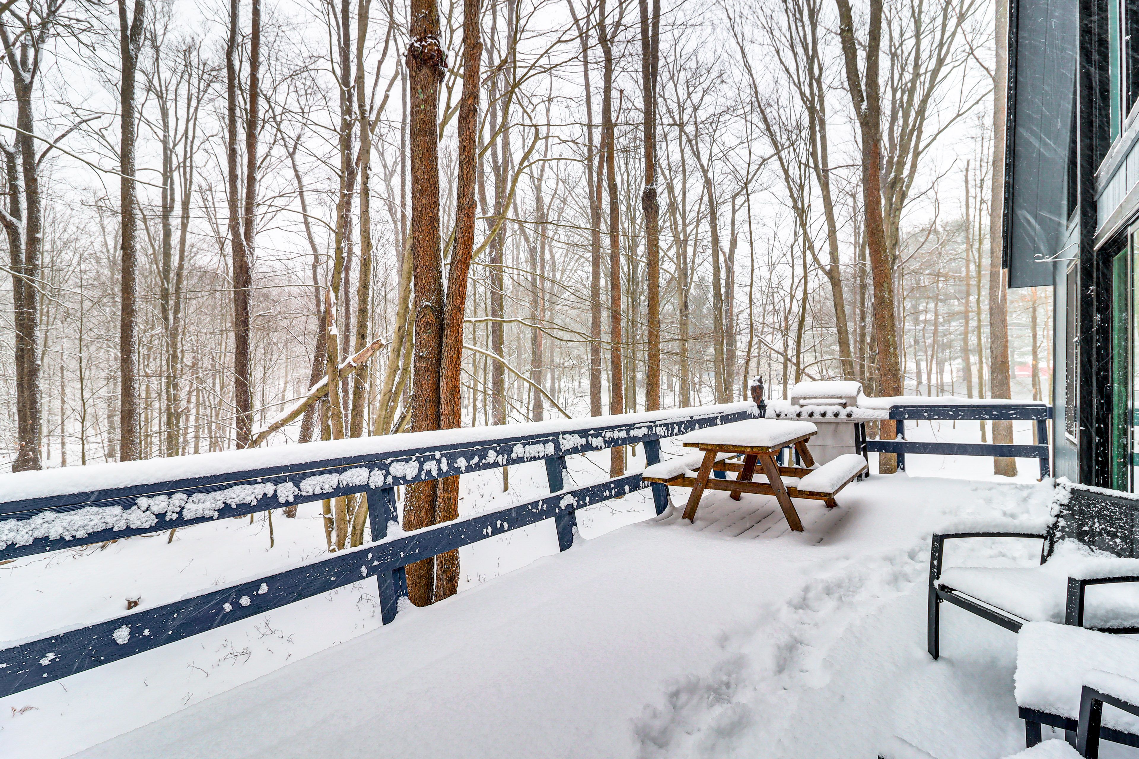Furnished Deck w/ Dining Table | Gas Grill | Fire Pit