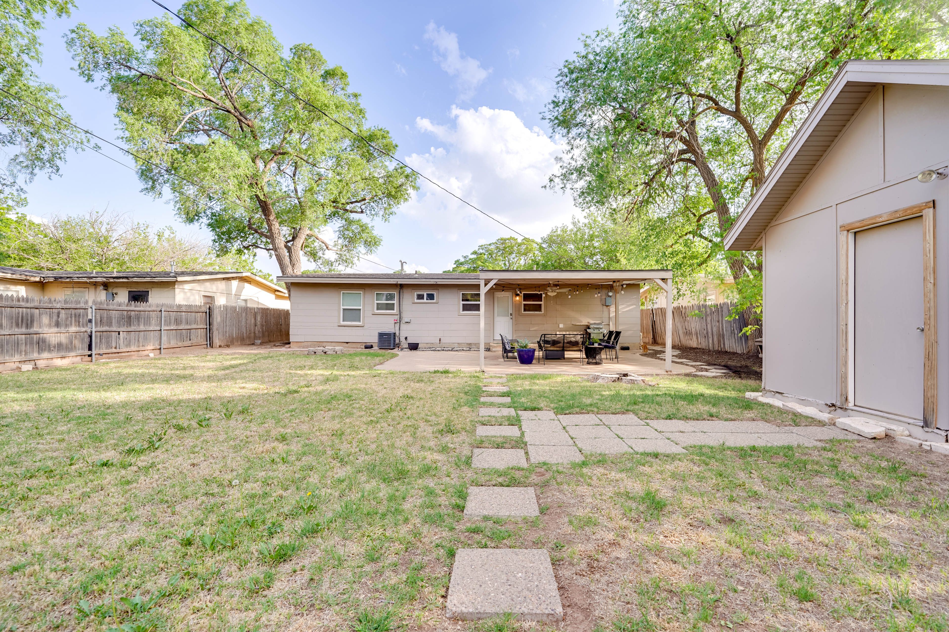Fenced Backyard