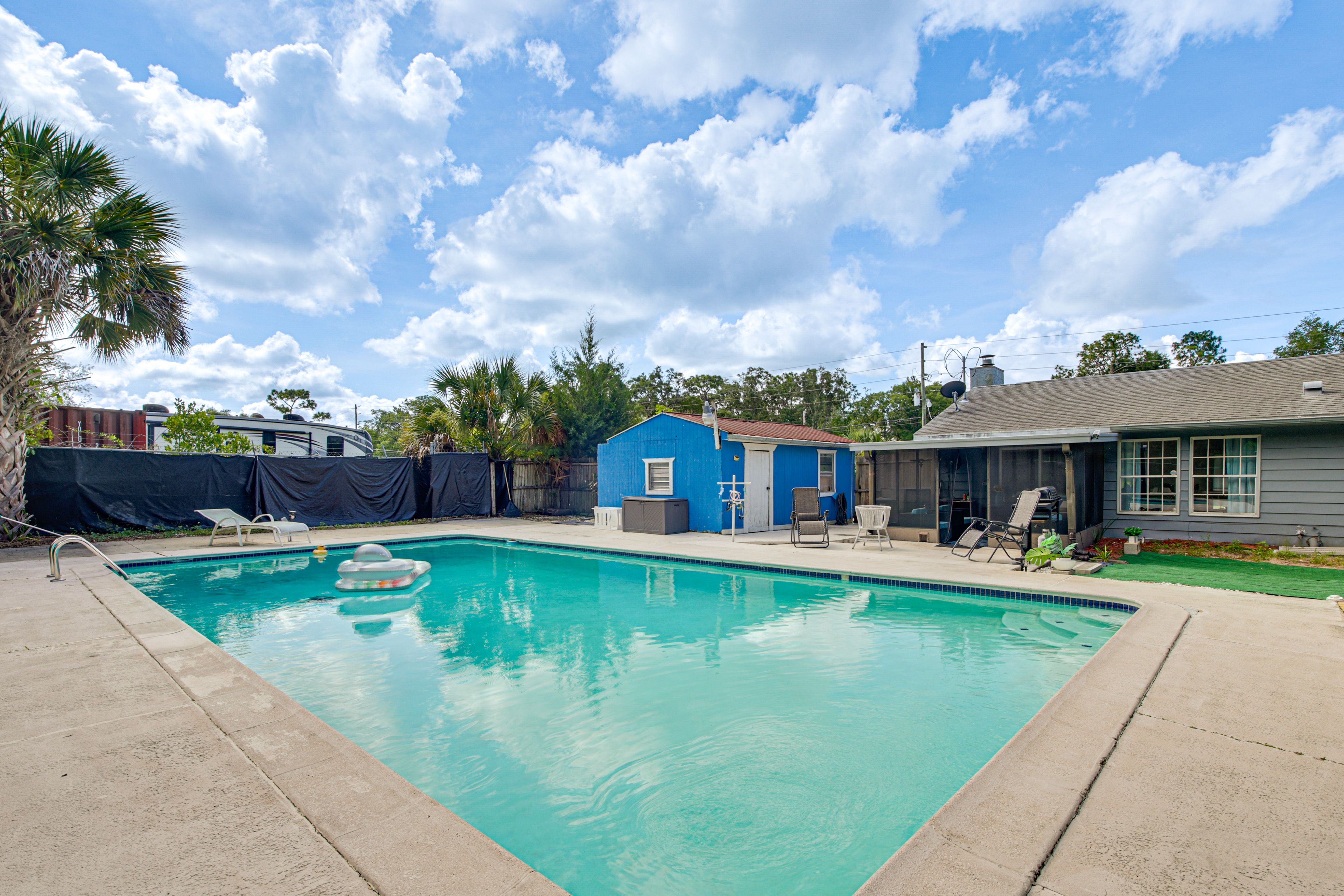 Homosassa Vacation Rental | 3BR | 1BA | 1,265 Sq Ft | Step-Free Access