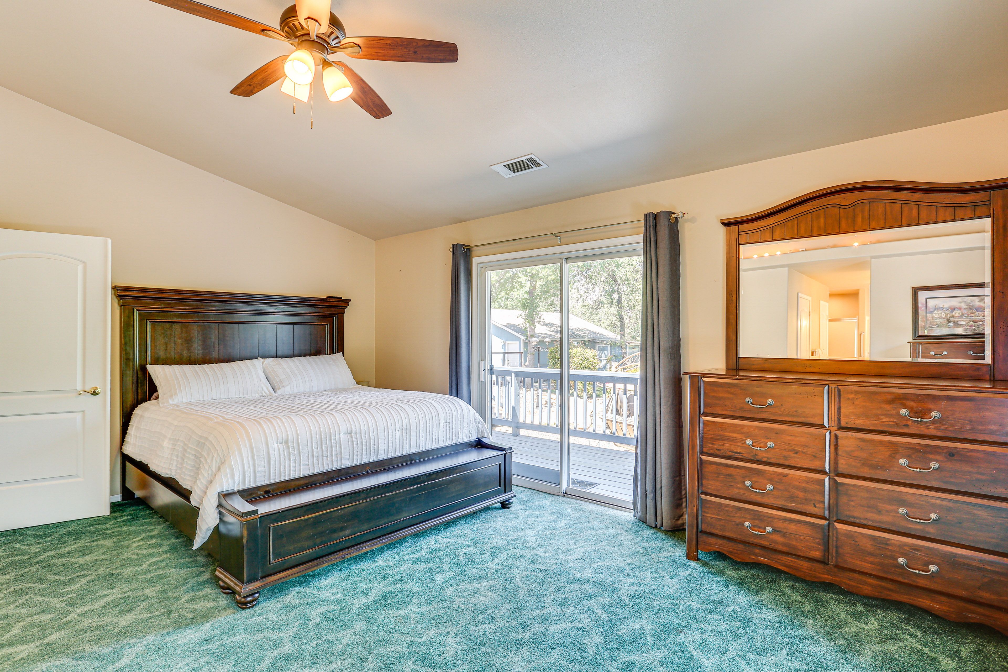Bedroom 1 | King Bed | Linens Provided | Smart TV