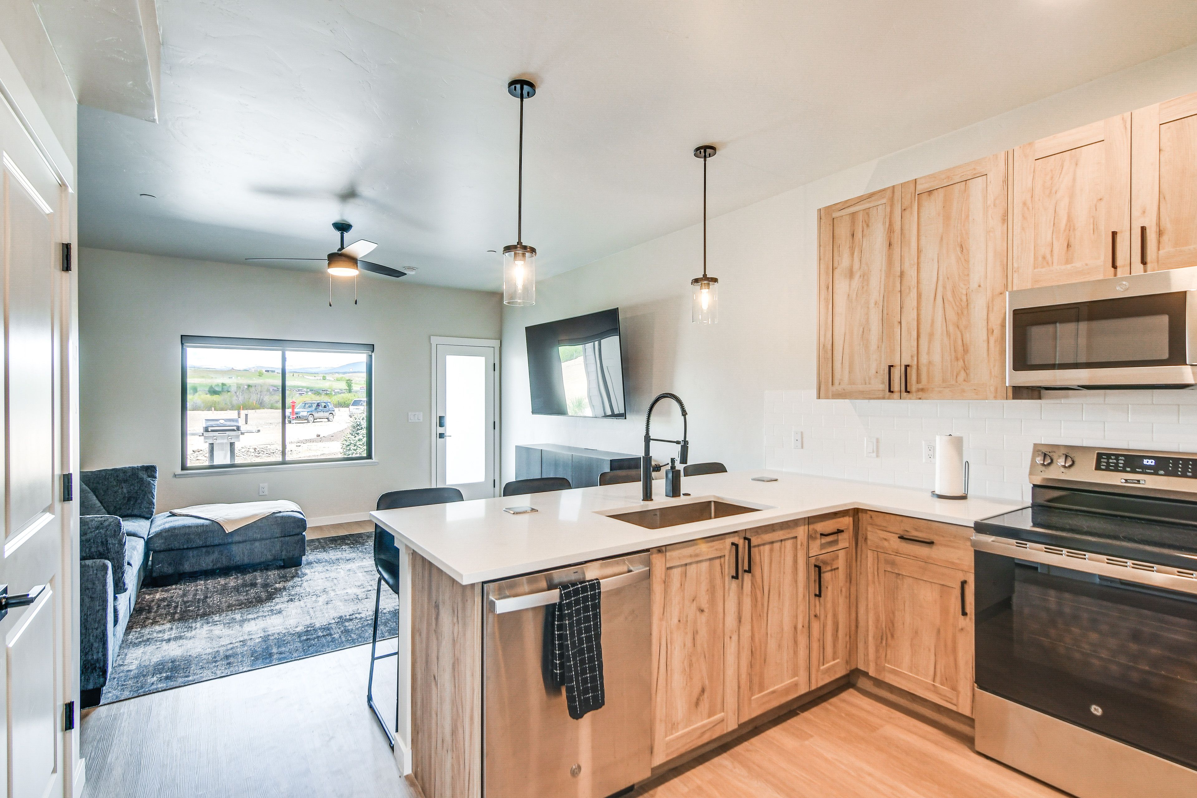 Granby Vacation Rental | 2BR | 1.5BA | 1,056 Sq Ft | Stairs Required