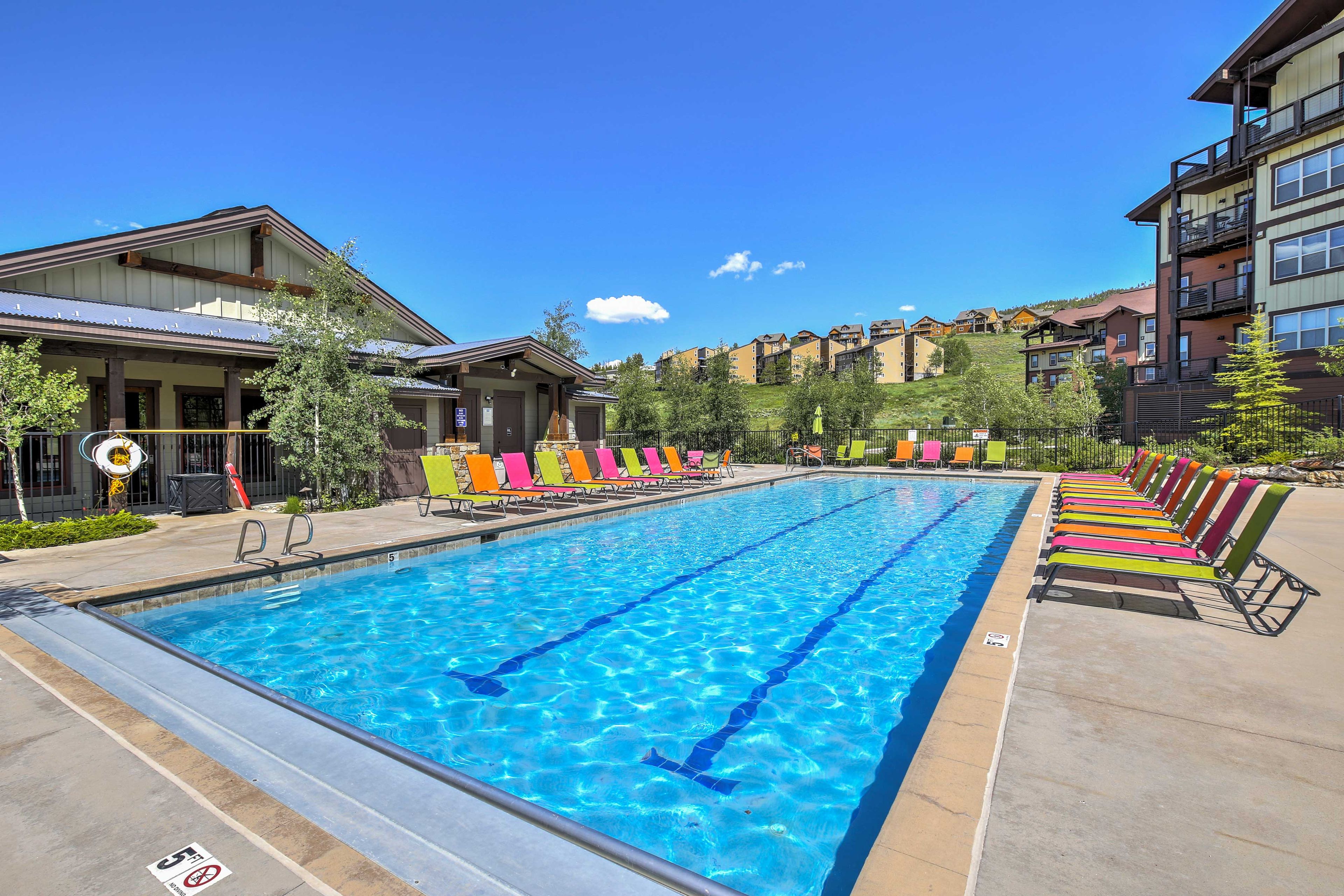 Granby Ranch Amenities | Additional Fee Paid On-Site | Pool | Hot Tub | Gym