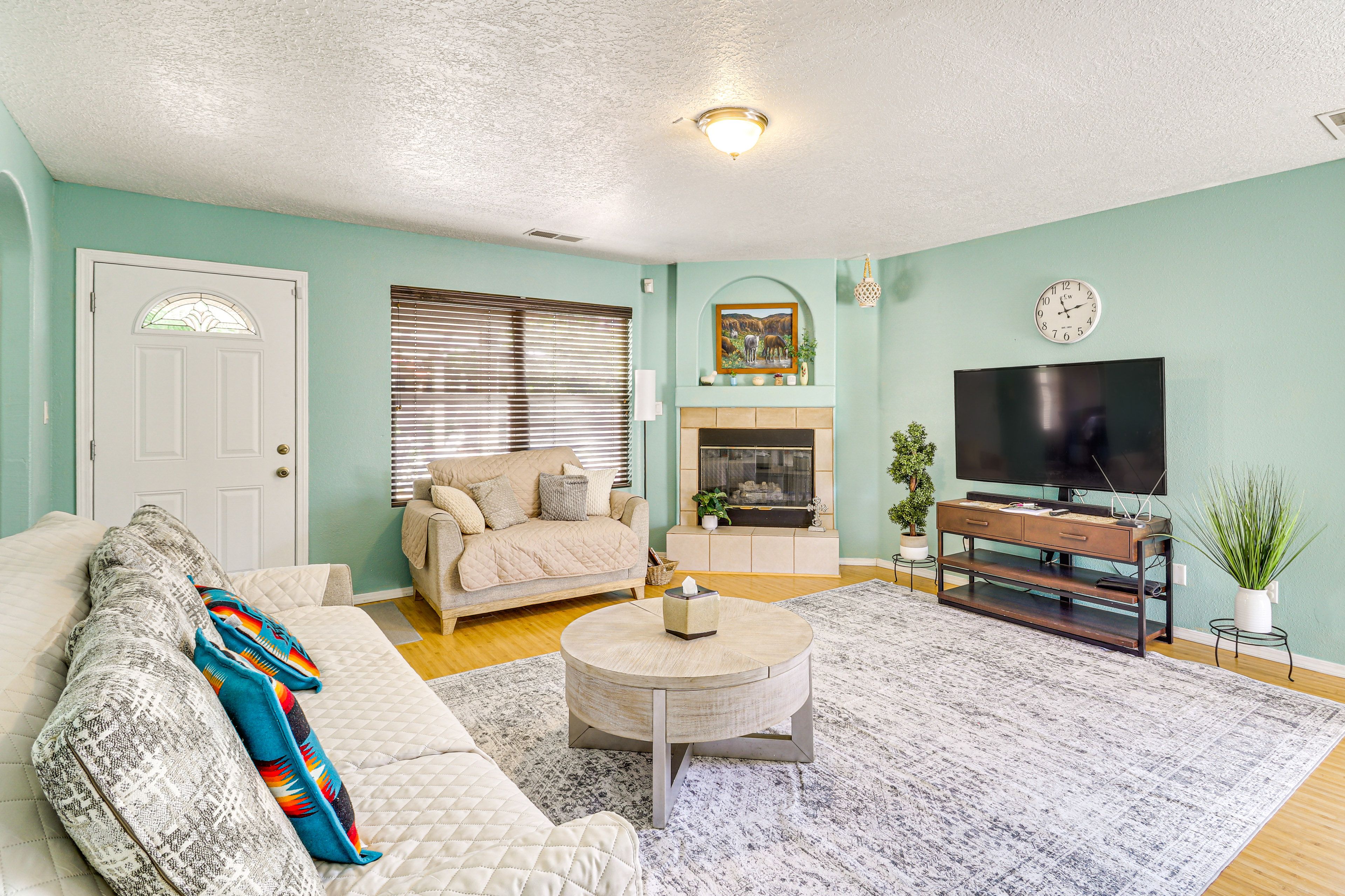 Living Room | 1st Floor | Central A/C & Heating | Smart TV