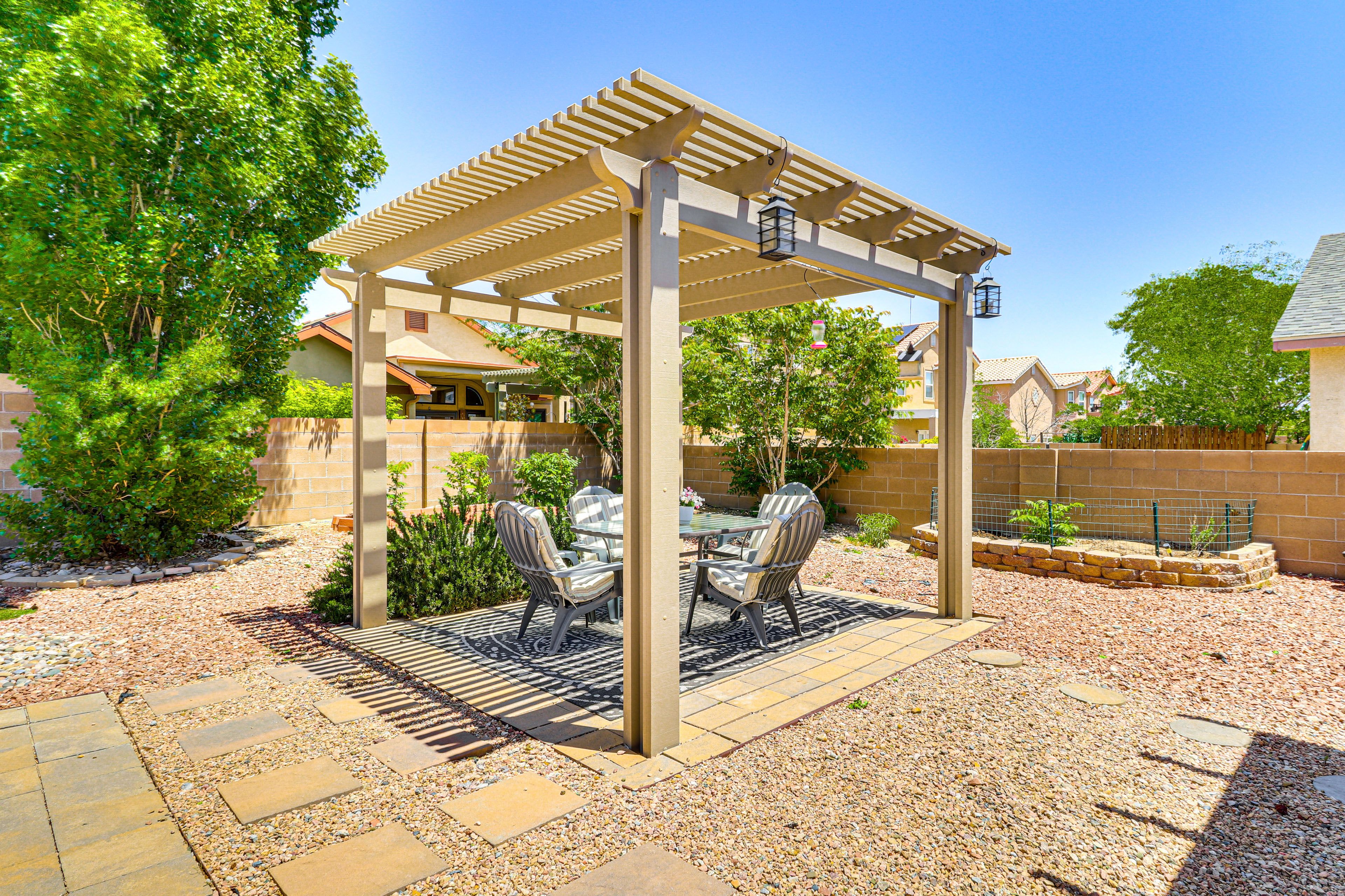 Fenced Backyard