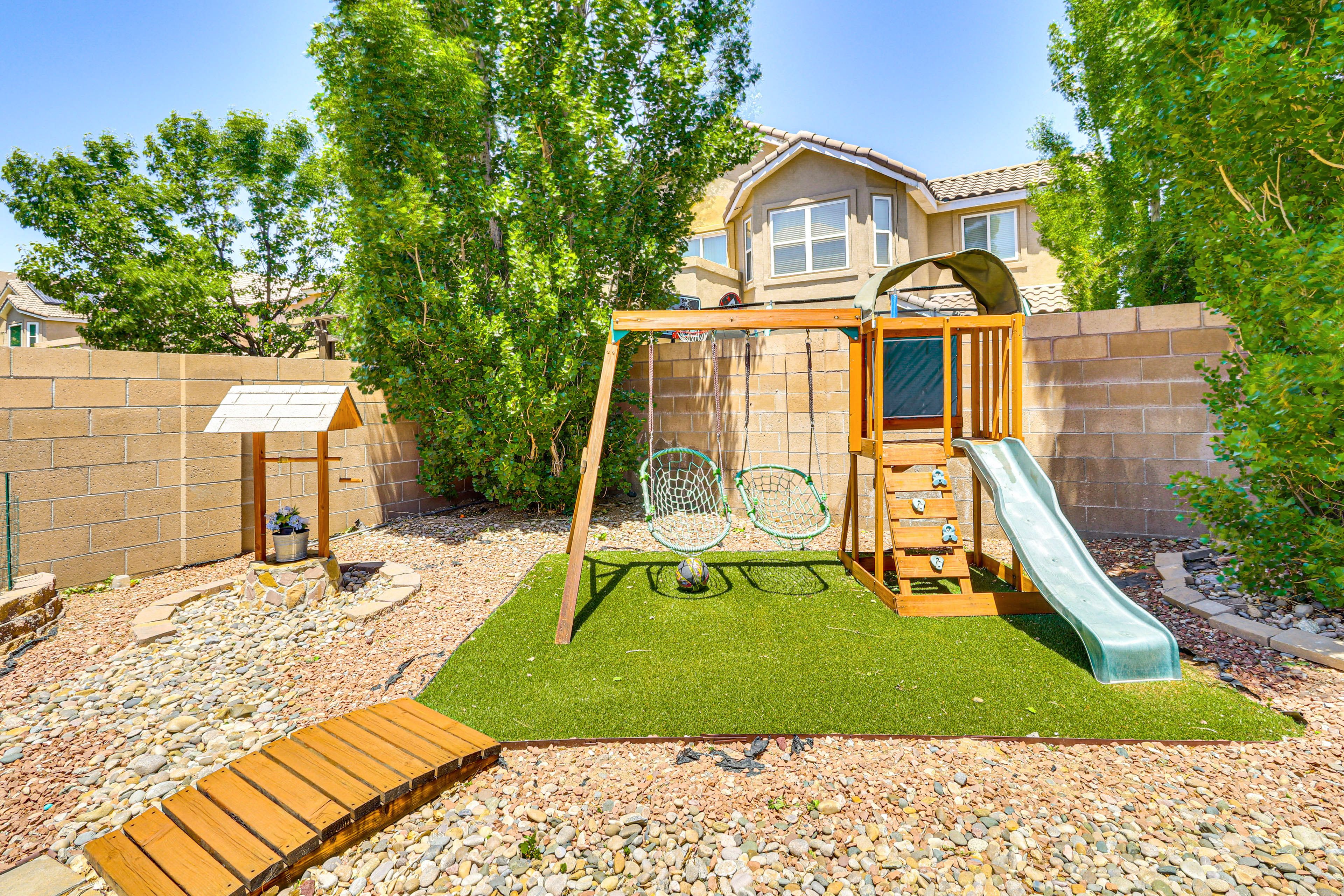 Albuquerque Vacation Rental | 3BR | 2.5BA | Stairs Required | 1,794 Sq Ft