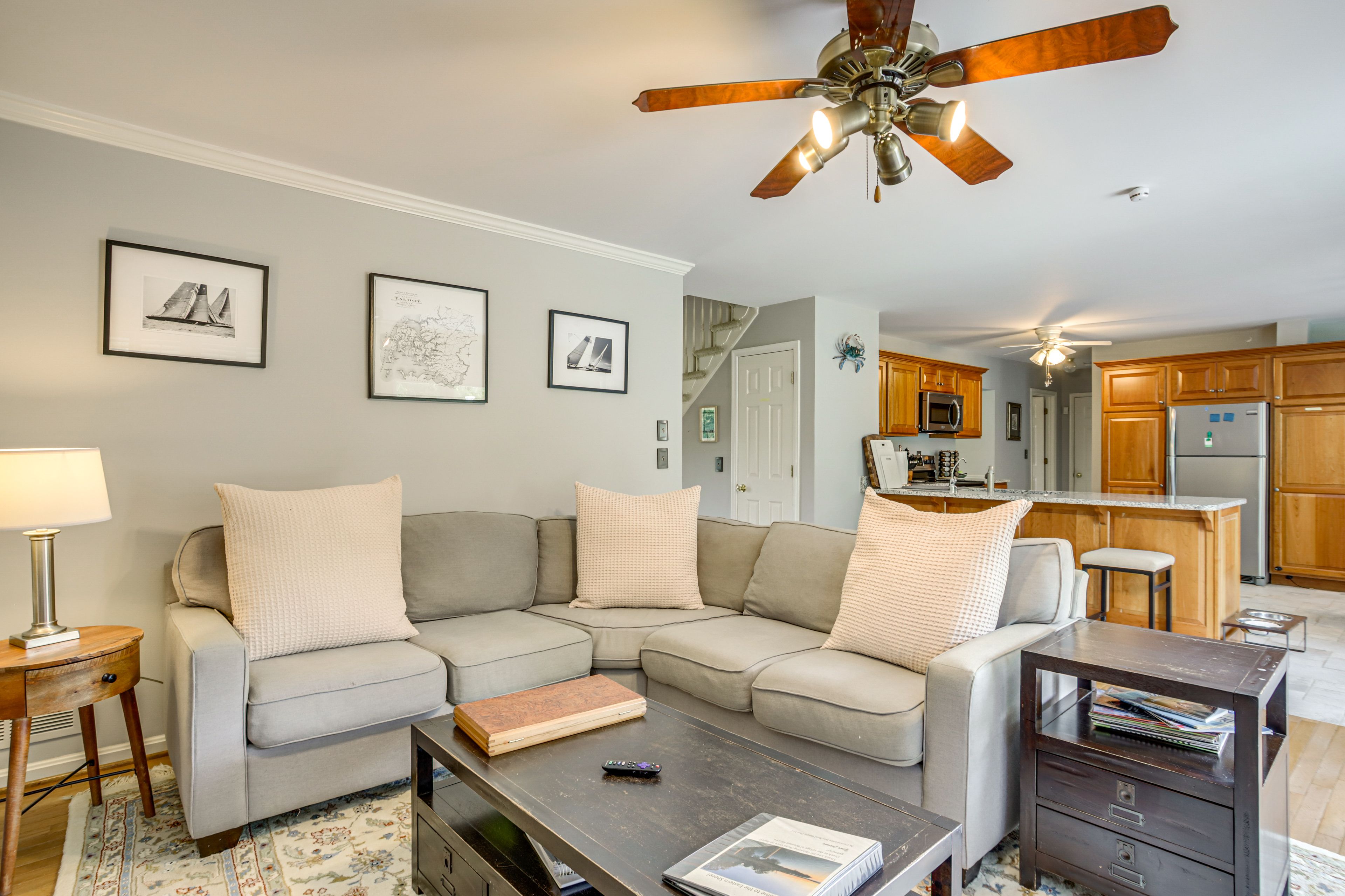 Living Space | 1st Floor | Central A/C & Heating