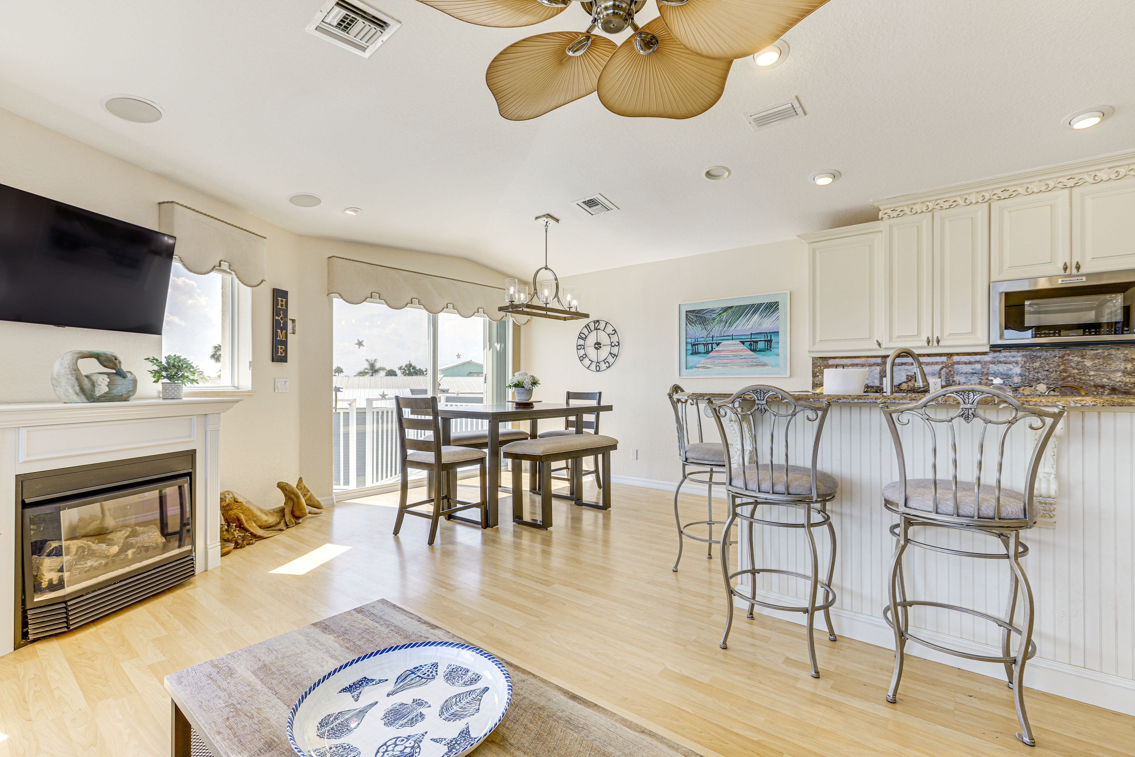 Property Interior | 2-Story Home | Free WiFi | Central A/C & Heating
