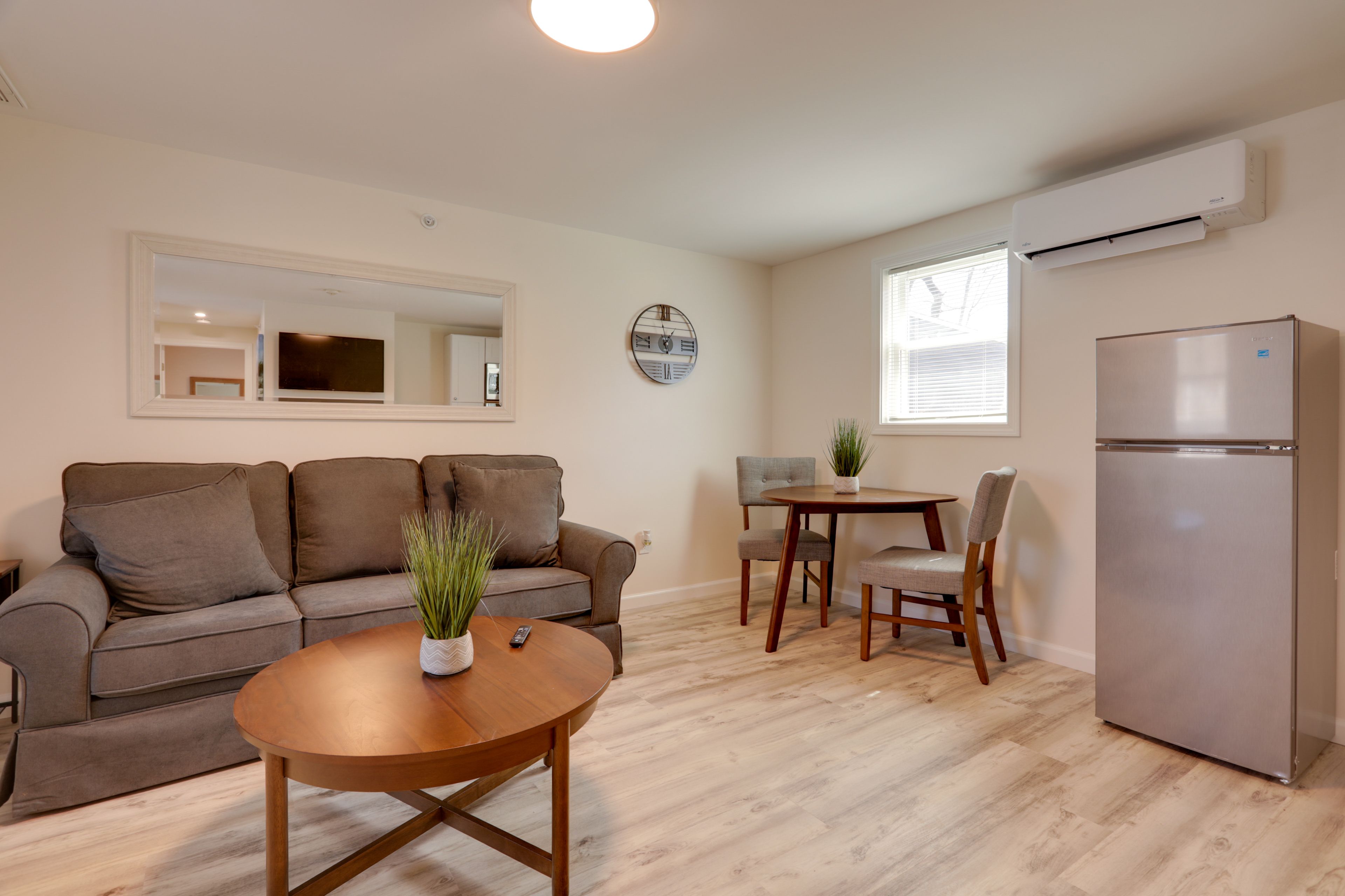 Wareham Vacation Rental | 1BR | 1BA | 450 Sq Ft | Small Step to Enter