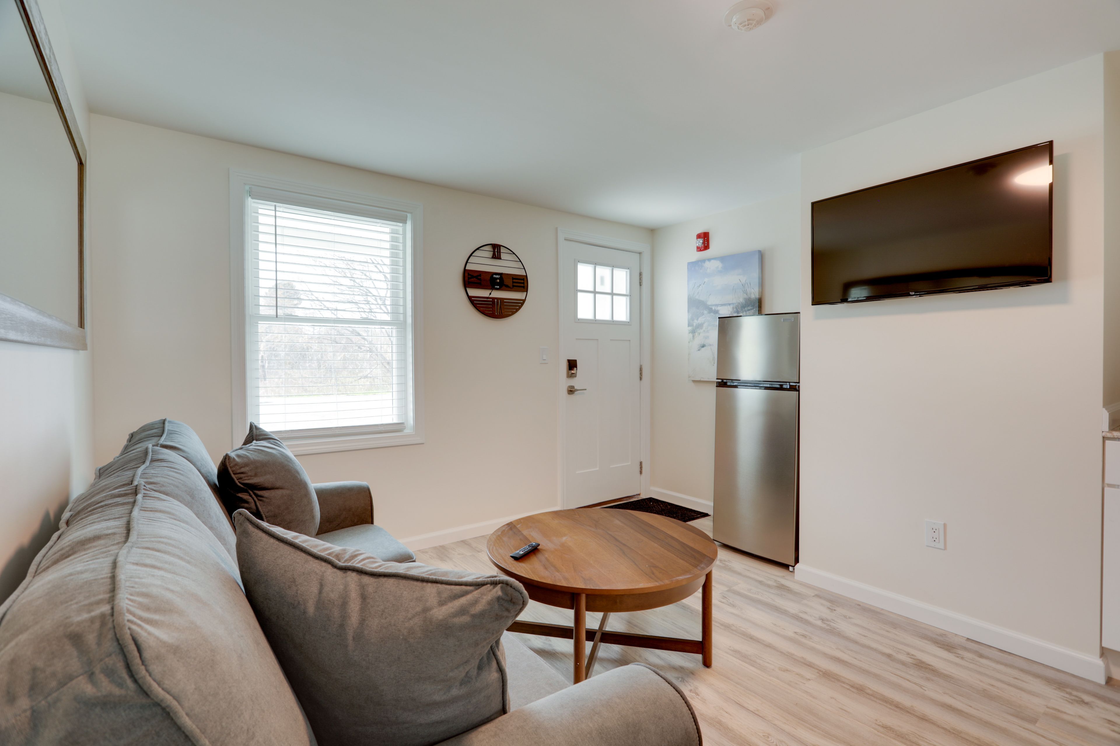 Wareham Vacation Rental | 1BR | 1BA | 450 Sq Ft | 1 Step Required
