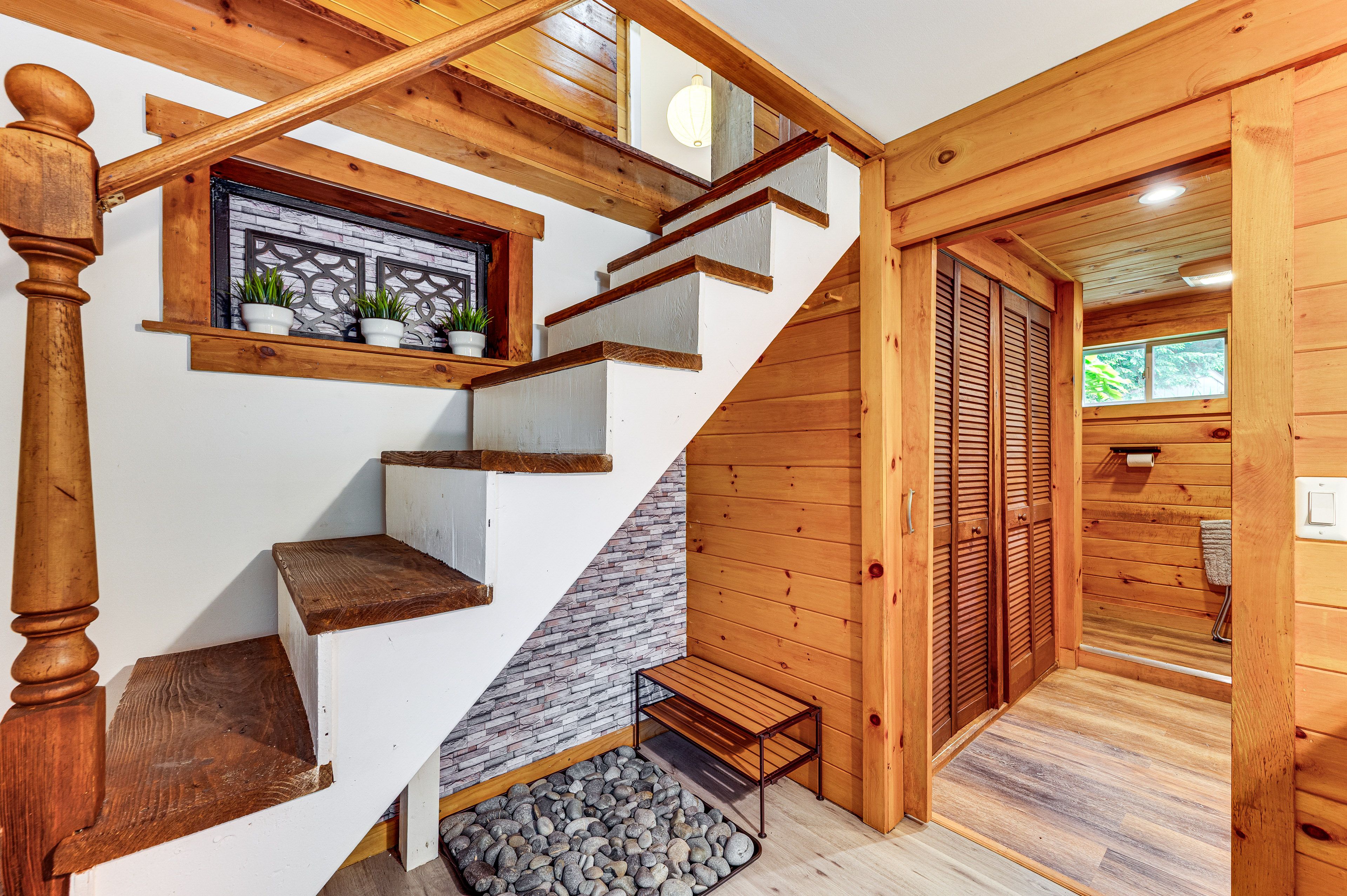 Stairs to Access 2nd Floor