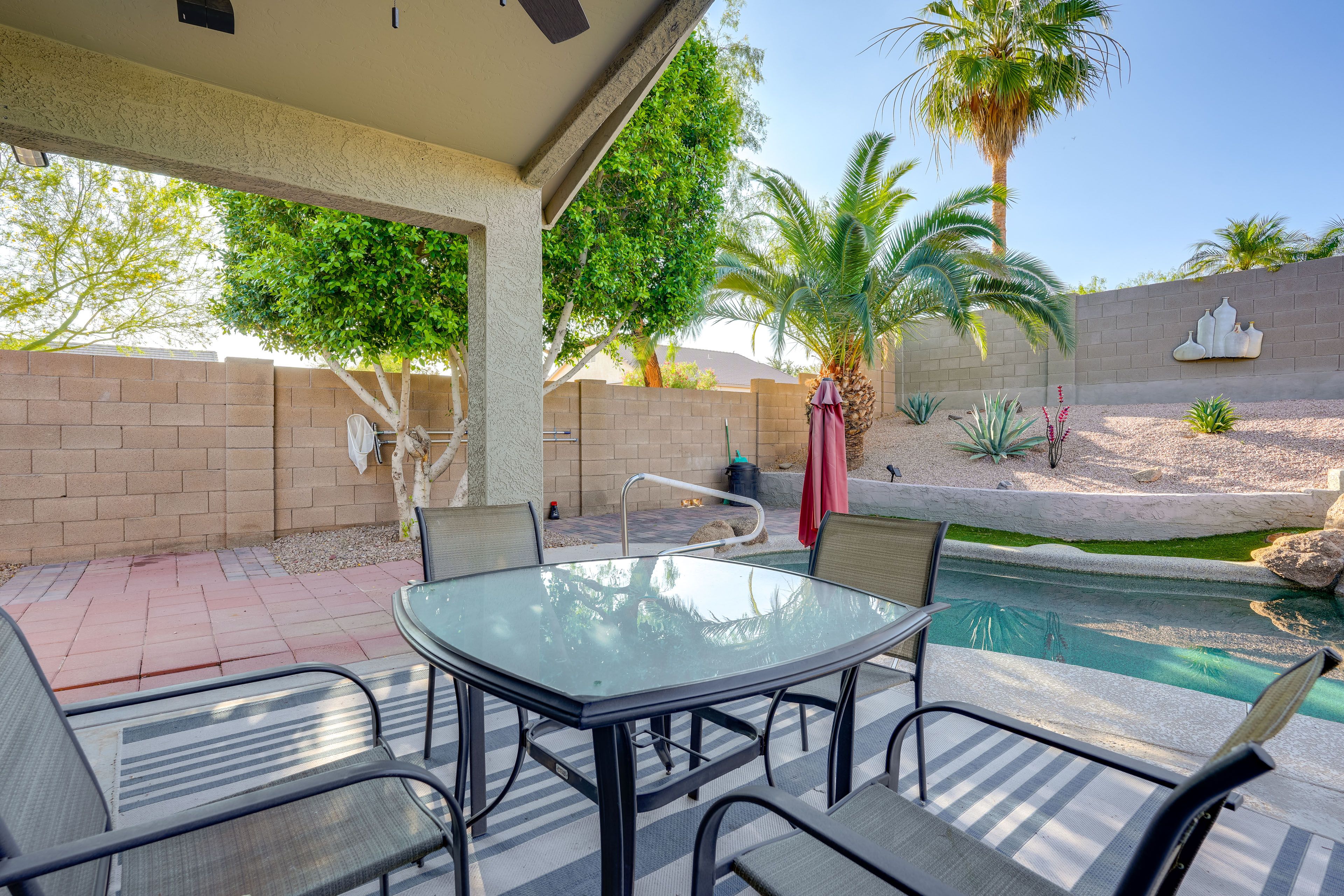 Enclosed Patio | Private Pool | Gas Grill